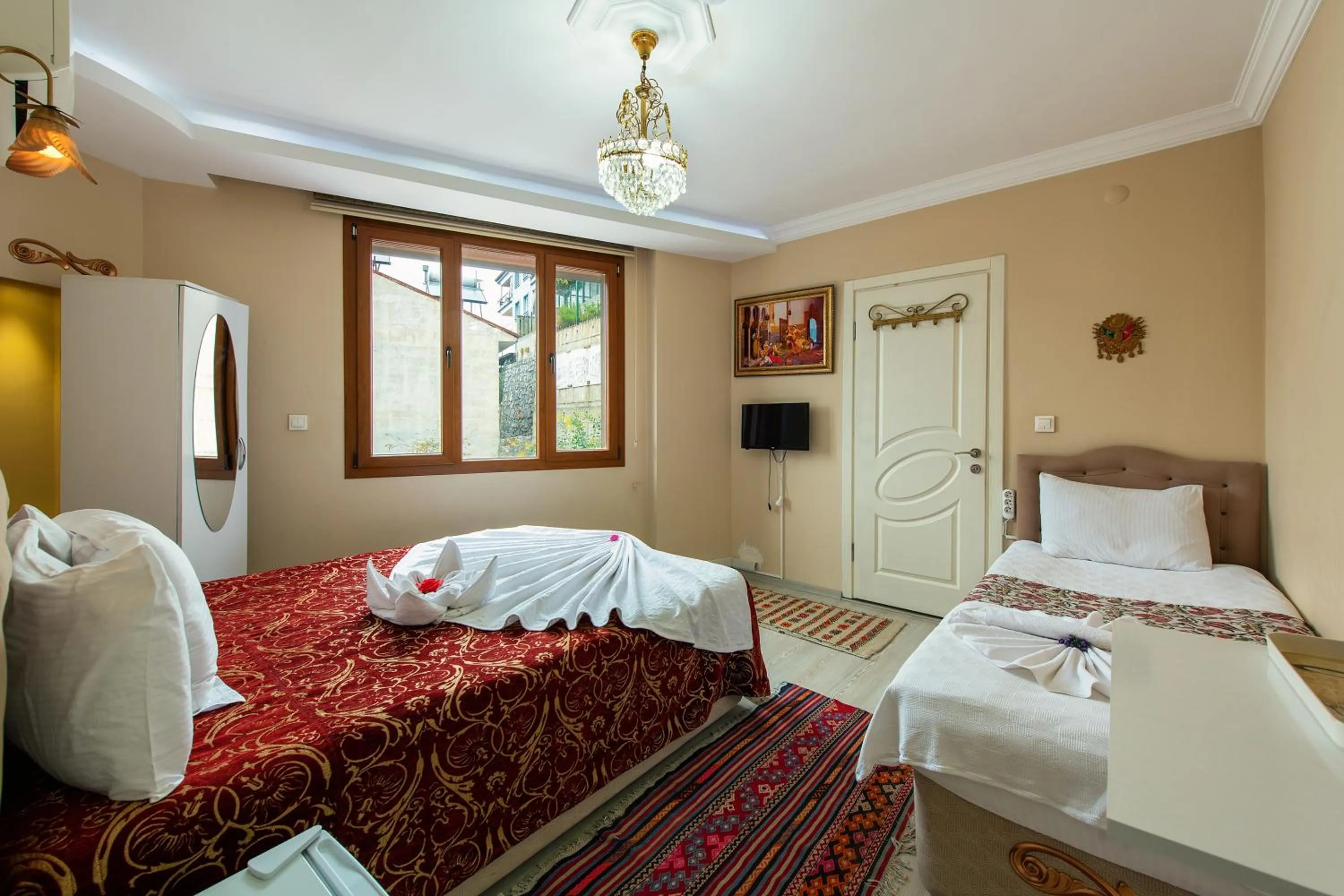 Bed in Ephesus Palace