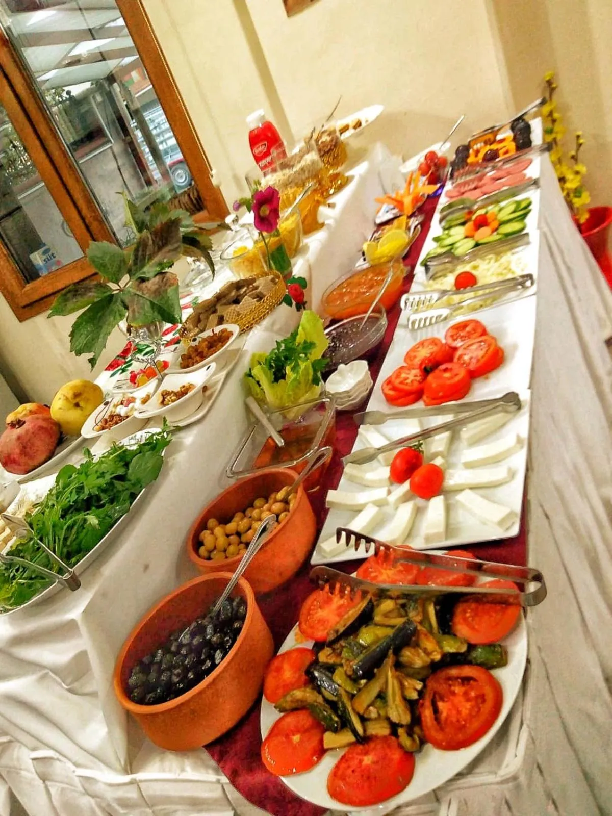 Buffet breakfast in Ephesus Palace