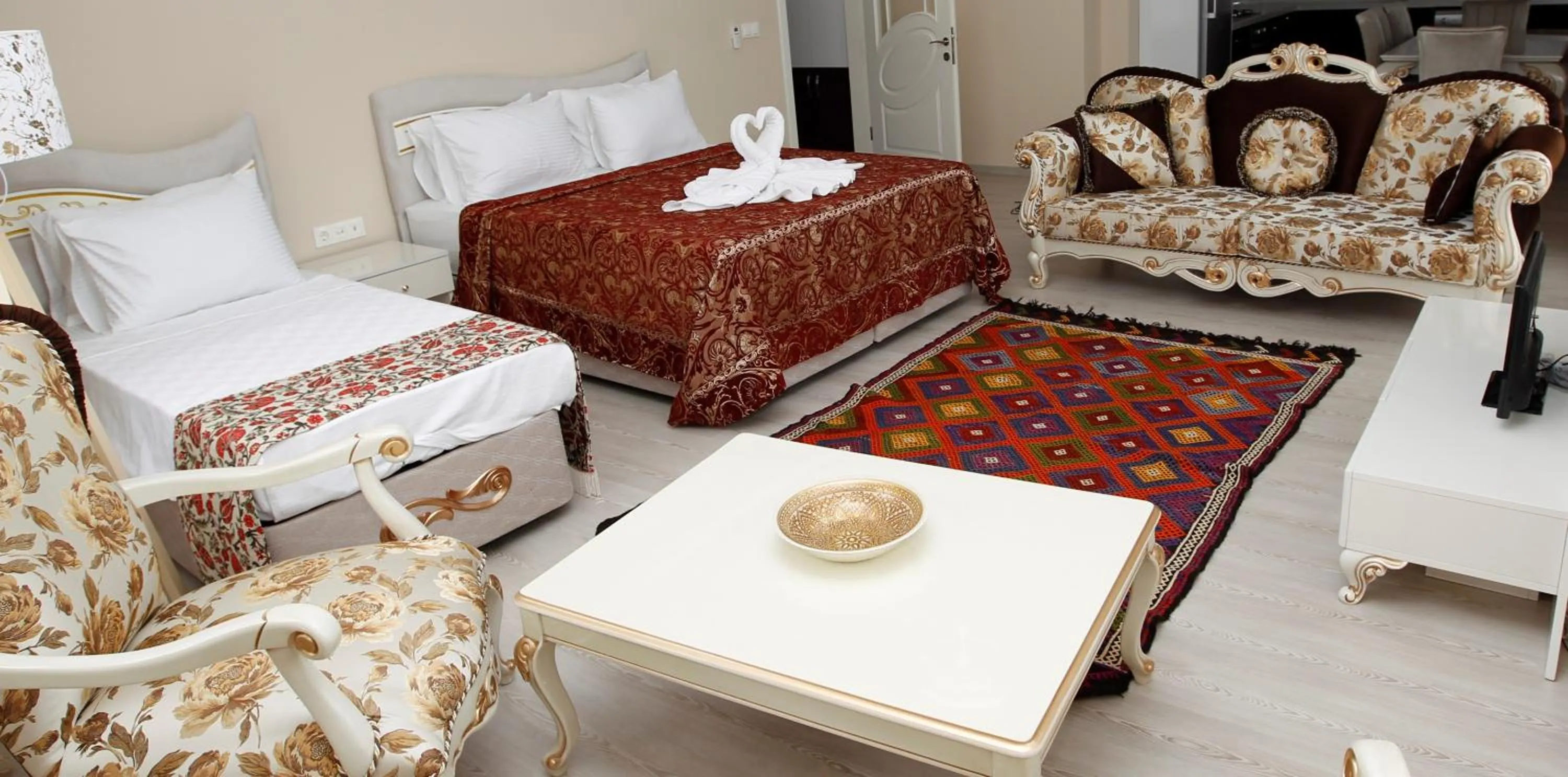 Bed in Ephesus Palace