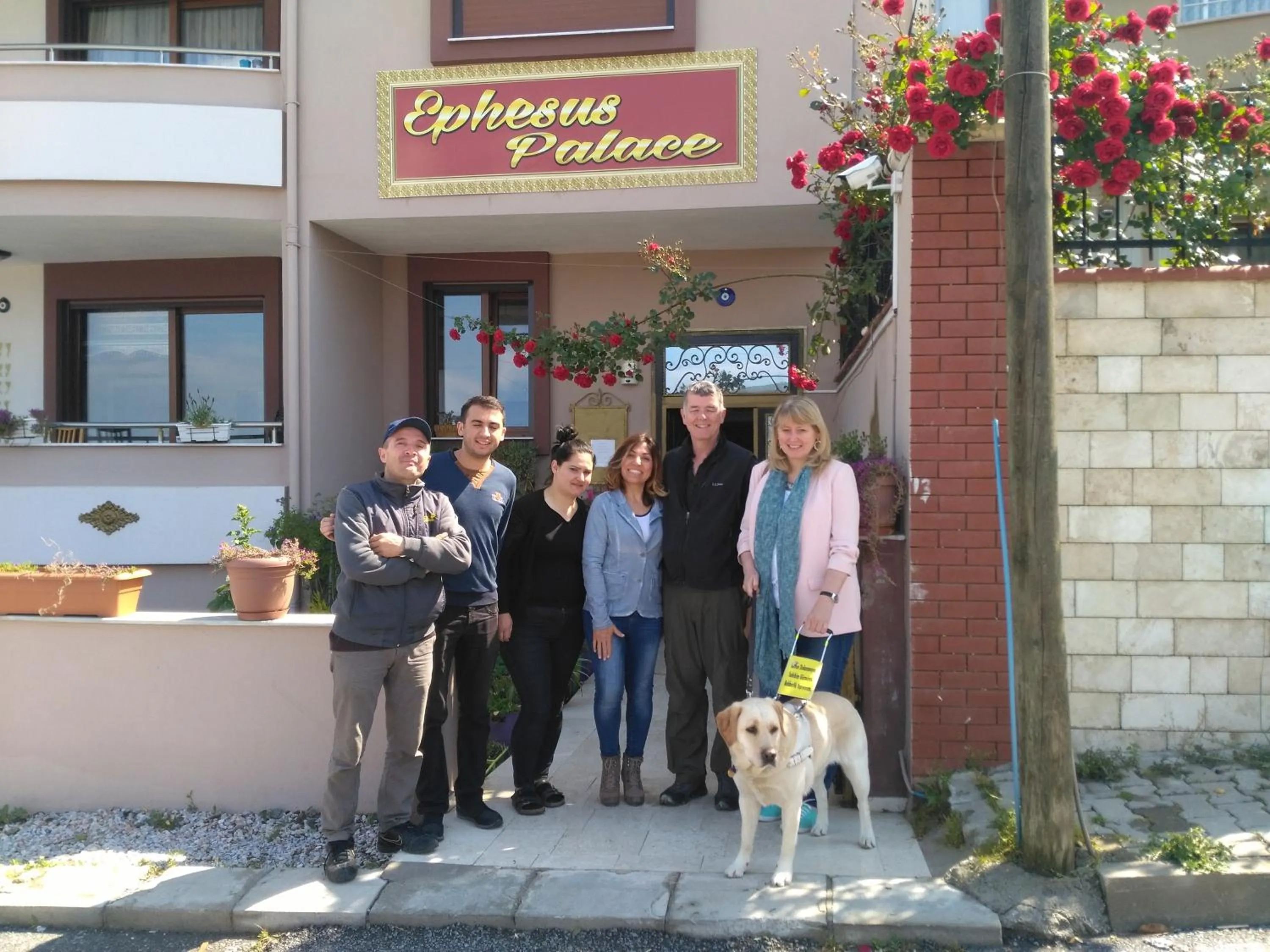 Garden in Ephesus Palace