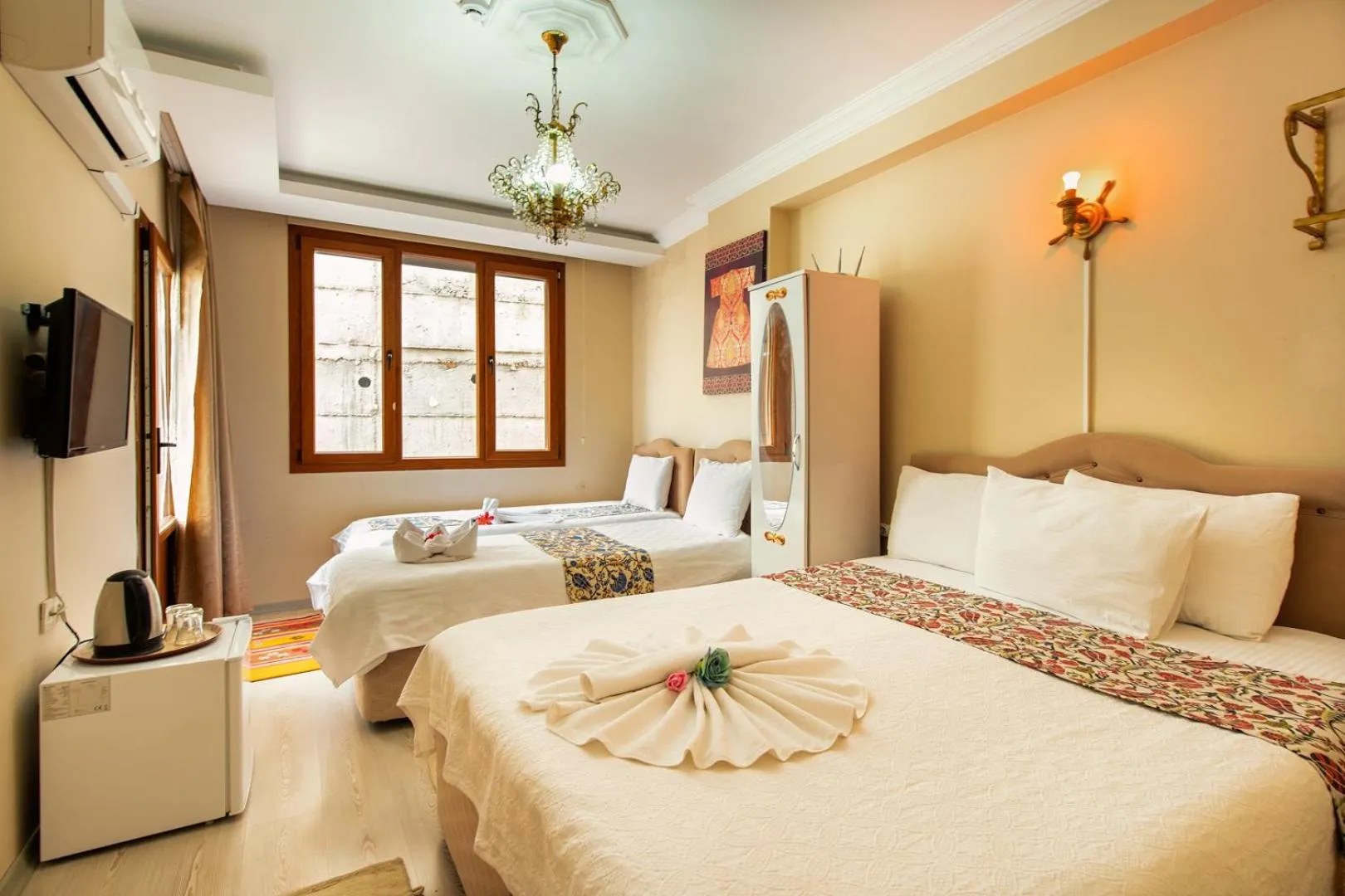 Bed in Ephesus Palace