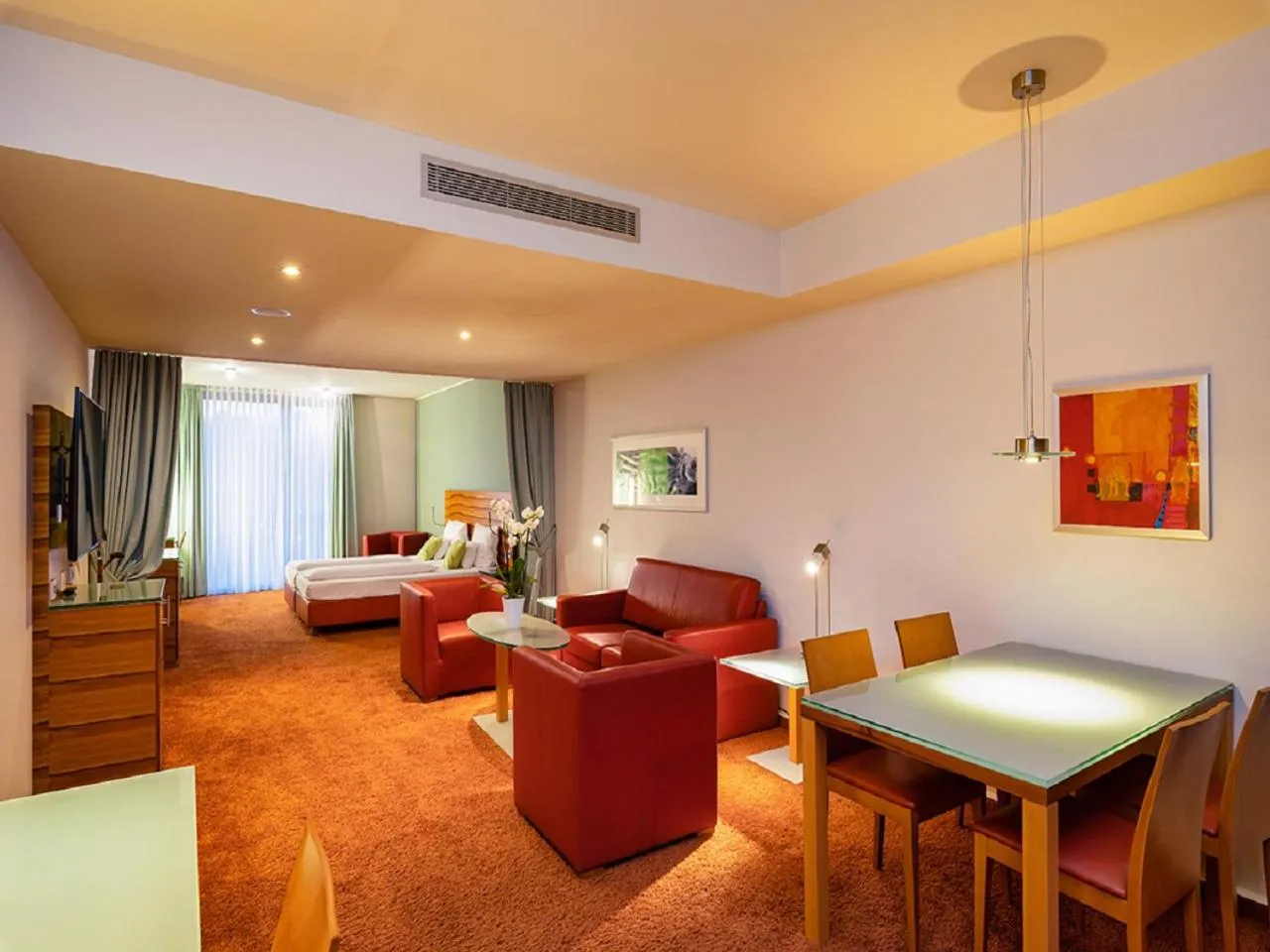 Living room in Schlosshotel Hellenstein