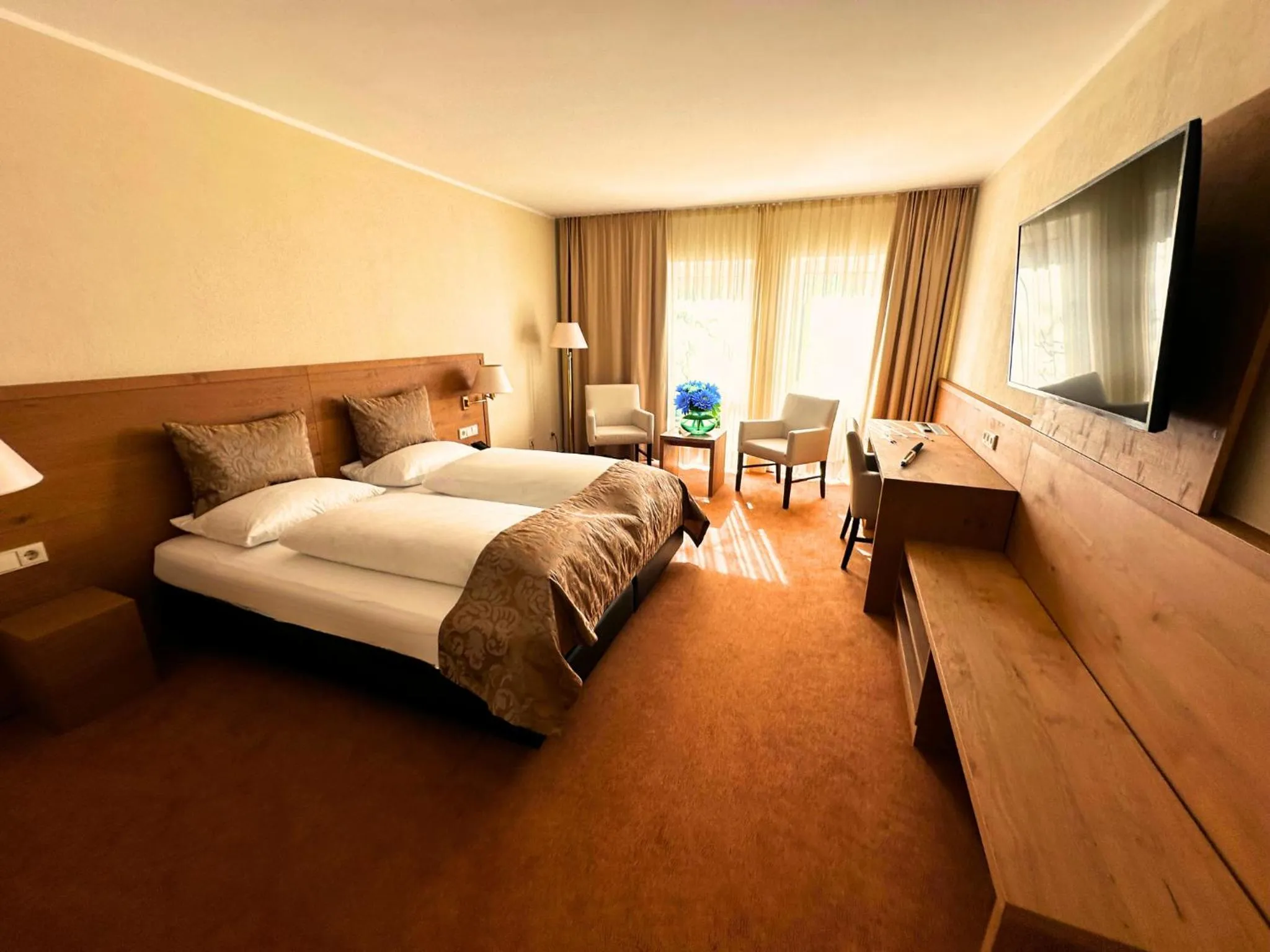 Bedroom, Bed in Augustiner Hotel