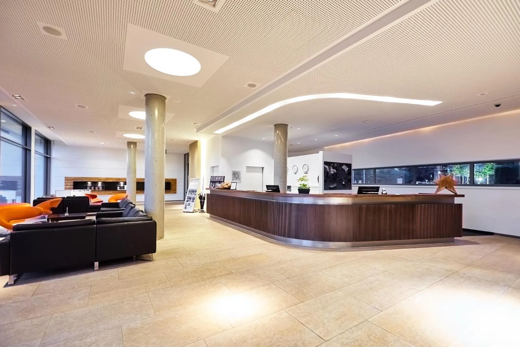 Lobby or reception in LAGO hotel & restaurant am see