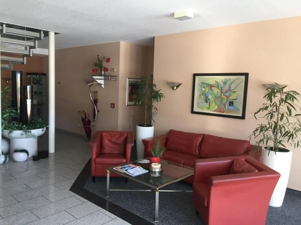 Lobby or reception in AltstadtHotel an der Werra