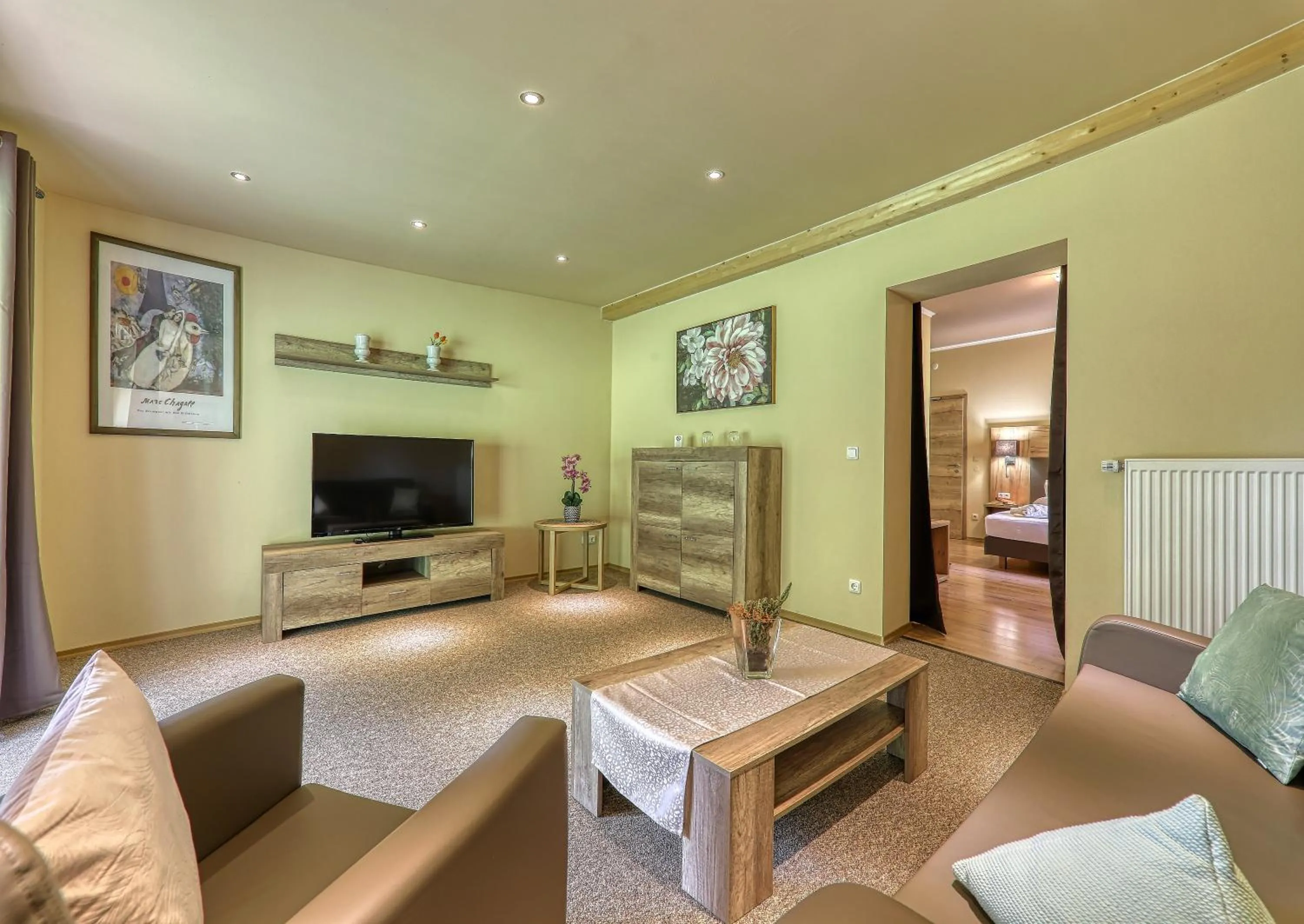 Living room in Wellnesshotel deine Auszeit, Adults only