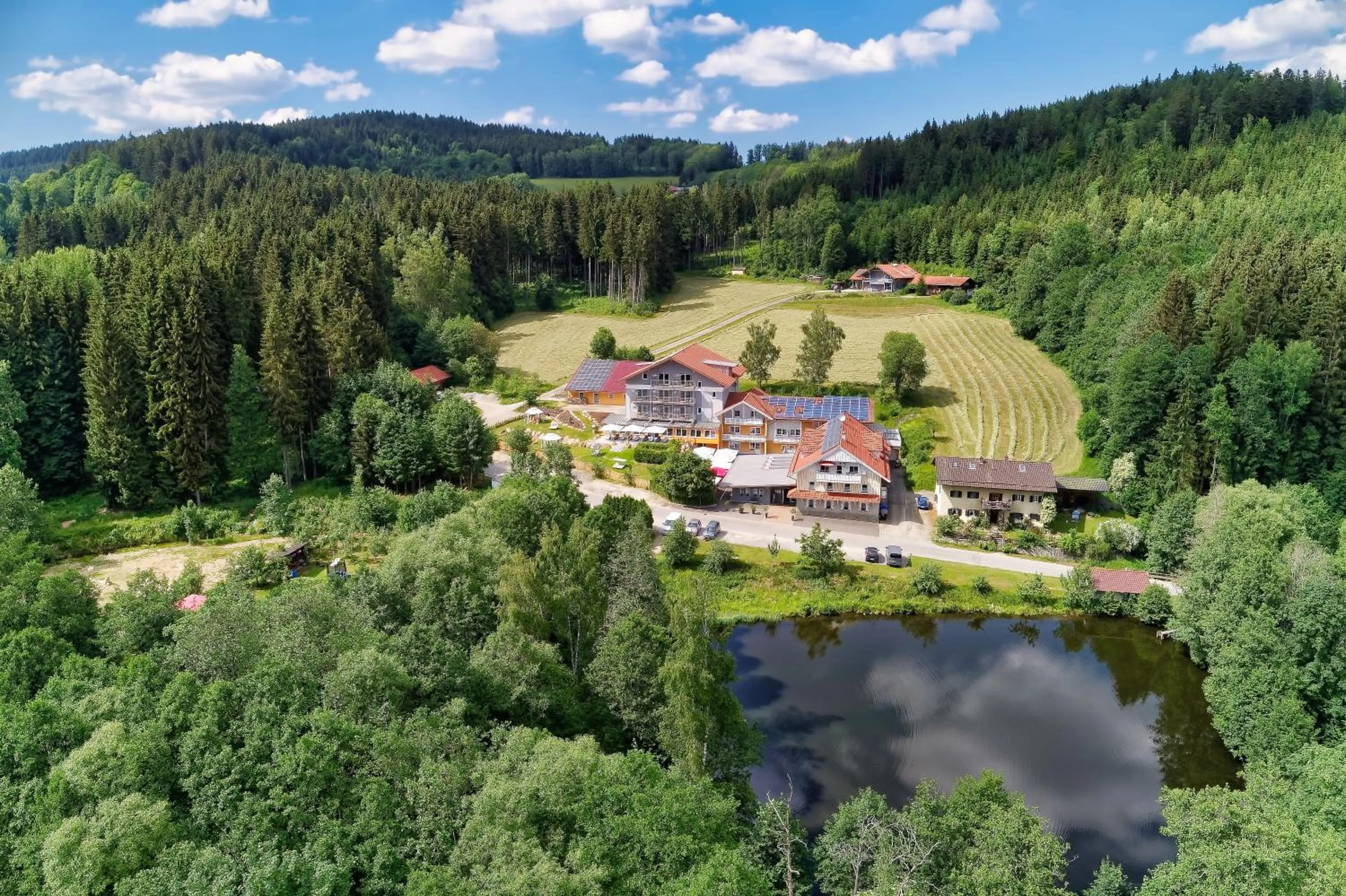 Bird's eye view in Wellnesshotel deine Auszeit, Adults only