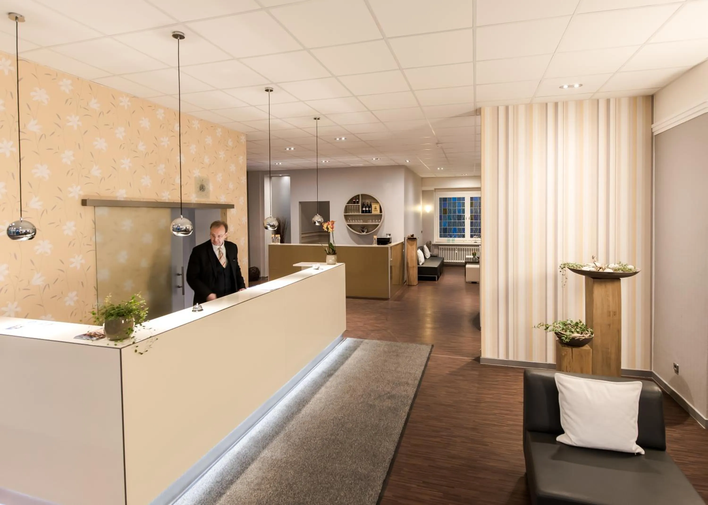 Lobby or reception in Hotel Flämischer Hof