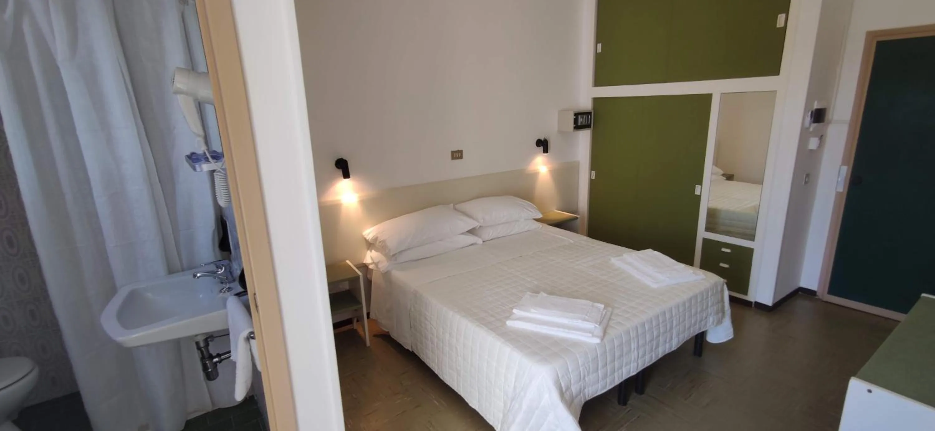 Bed in Hotel Internazionale