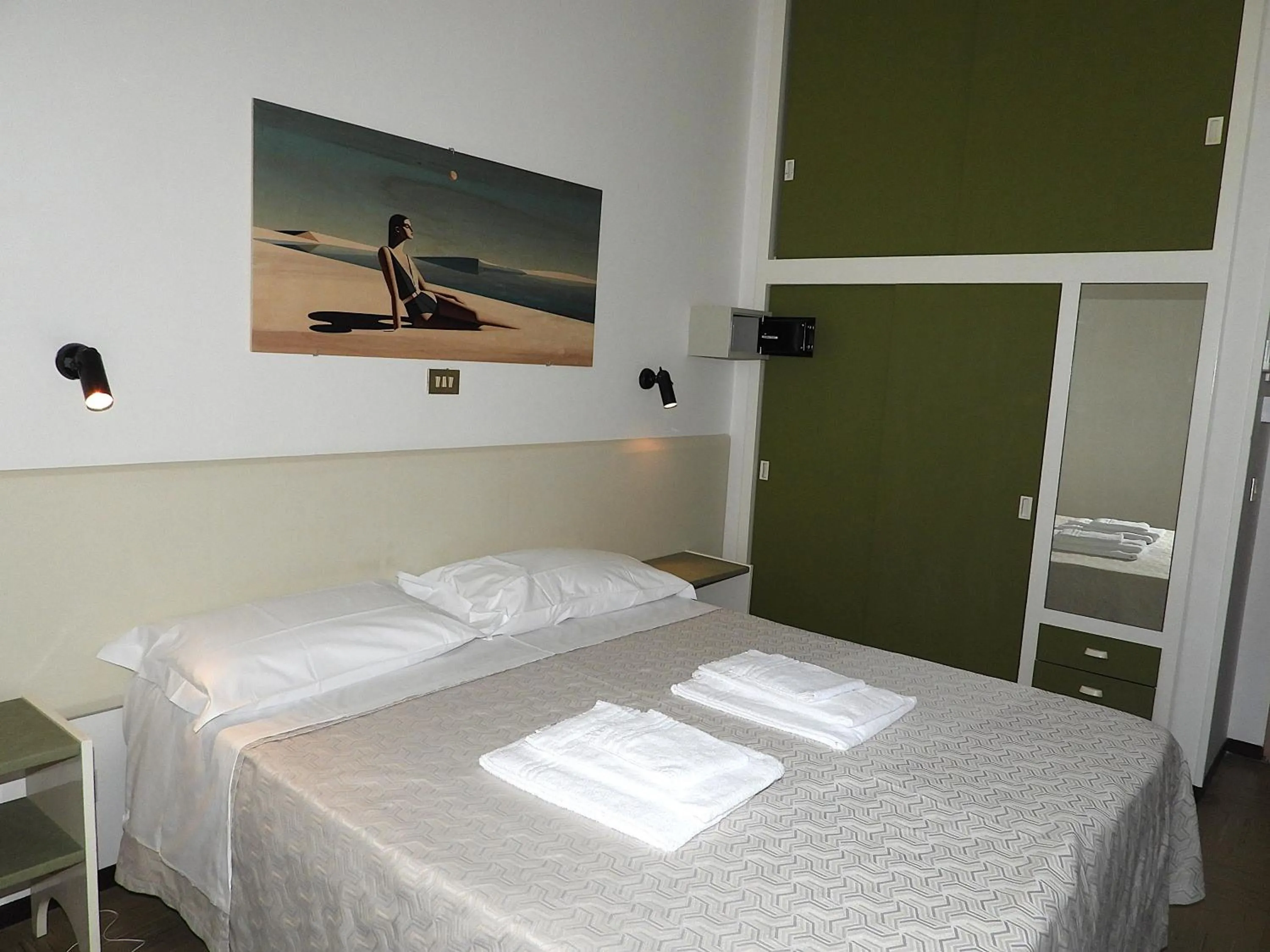 Bed in Hotel Internazionale