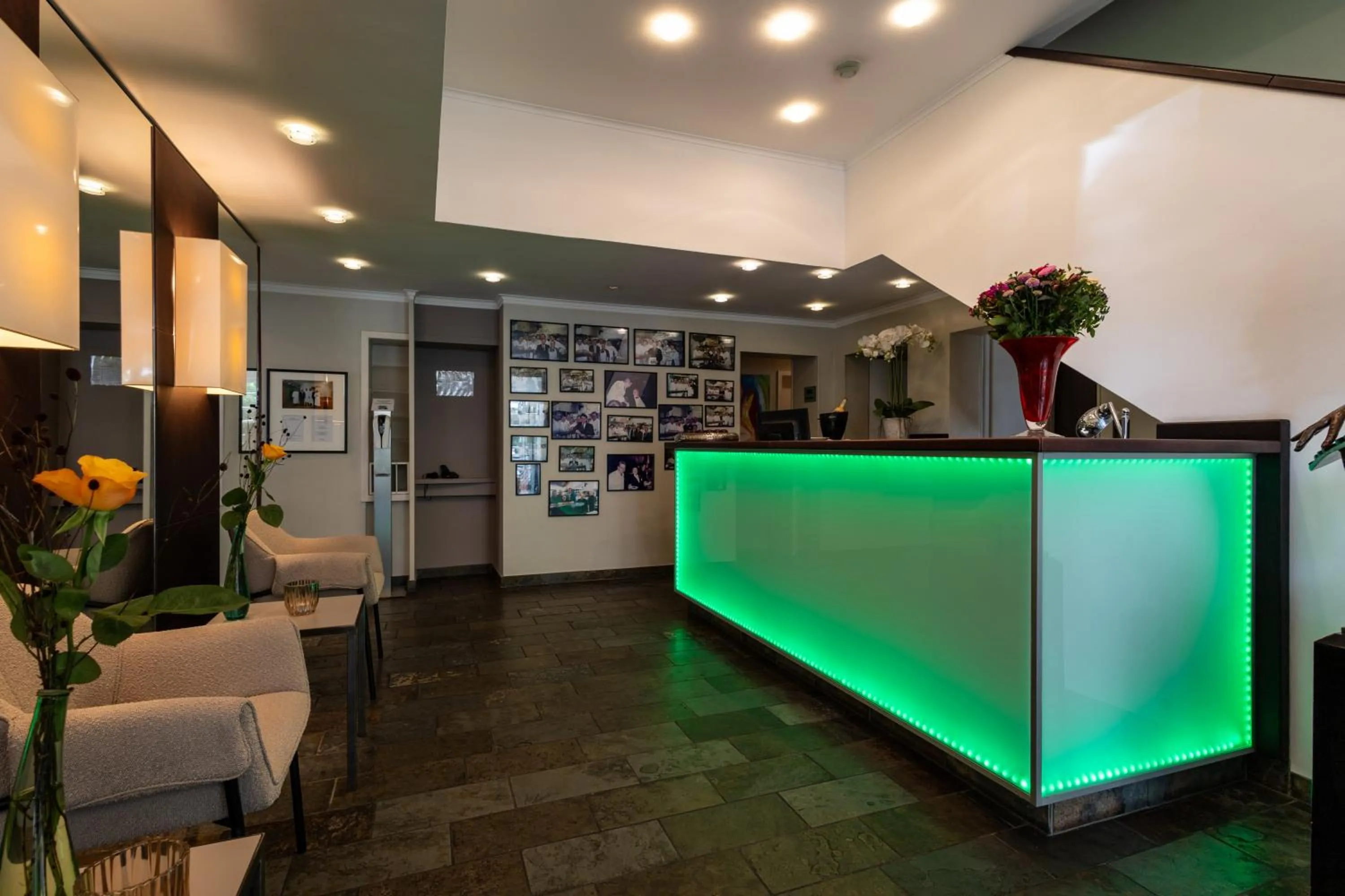 Lobby or reception in Hotel Fischerhaus