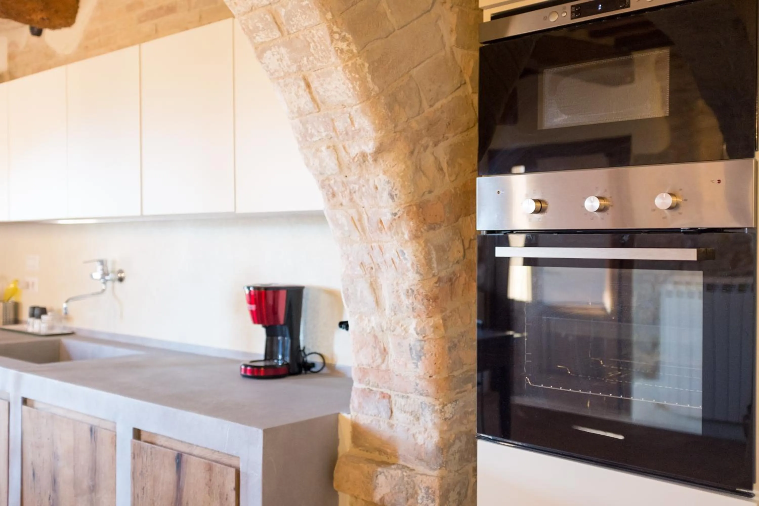 Kitchen or kitchenette in Umbria Country Shelter
