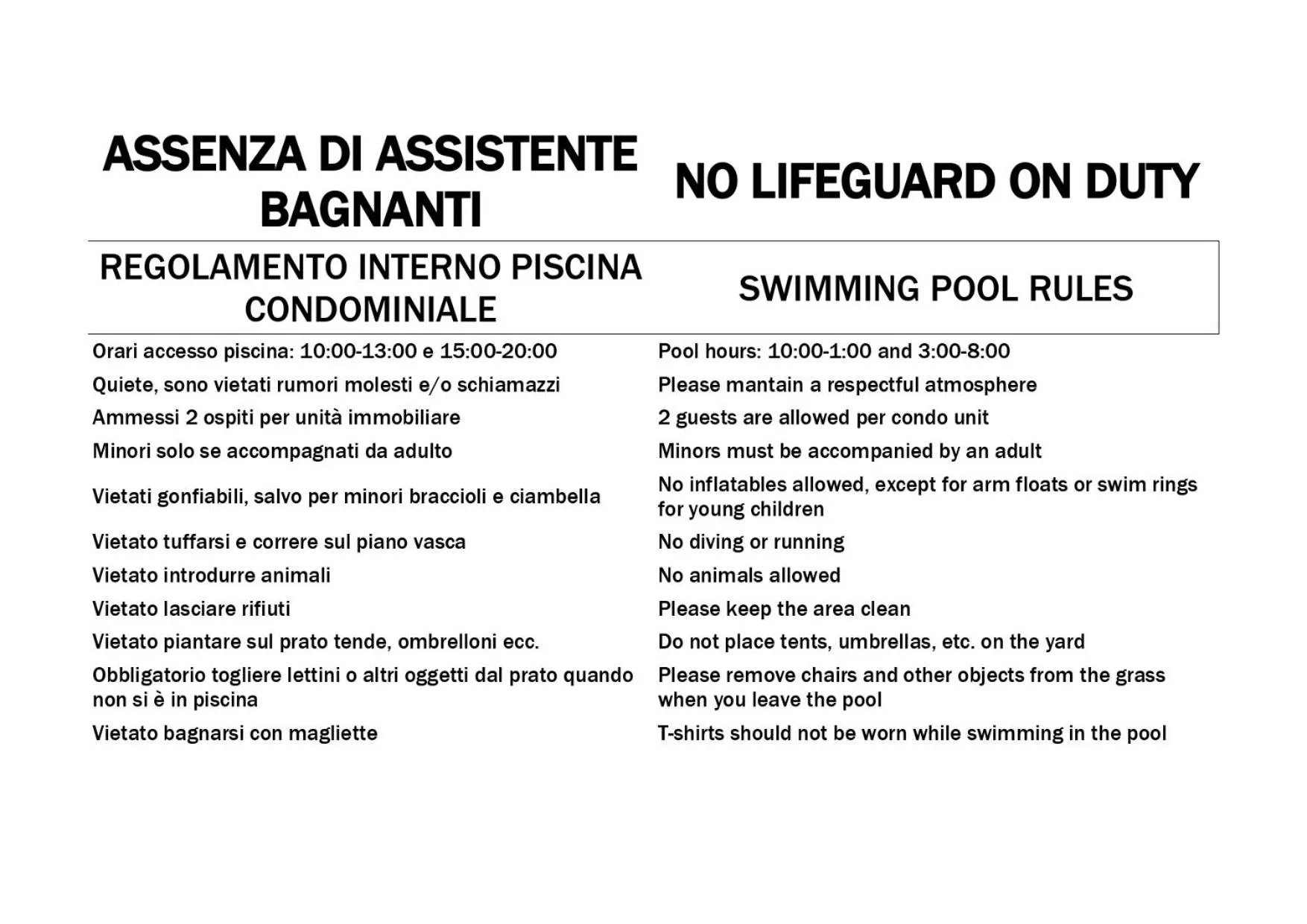 Swimming pool in Umbria Country Shelter