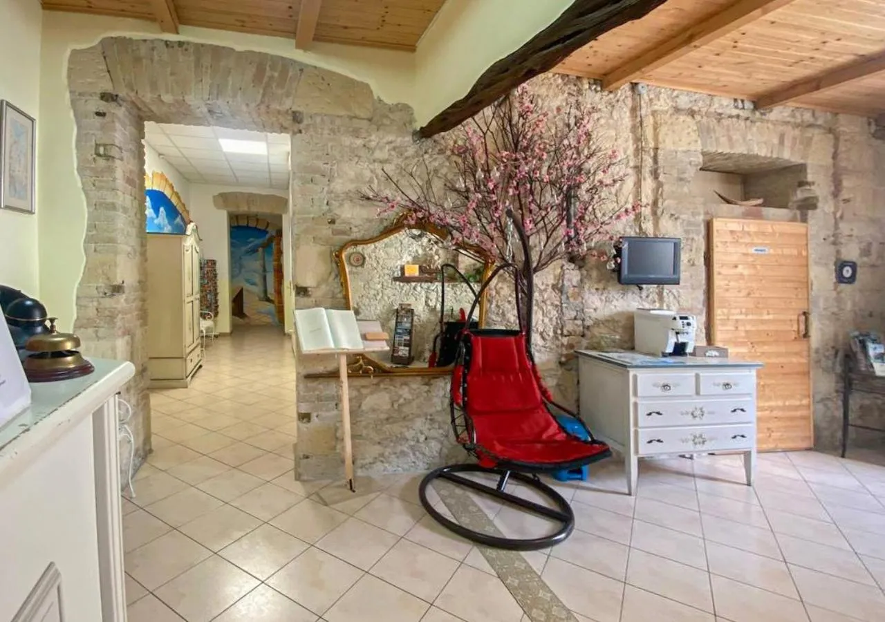 Lobby or reception in Le Tre Stelle