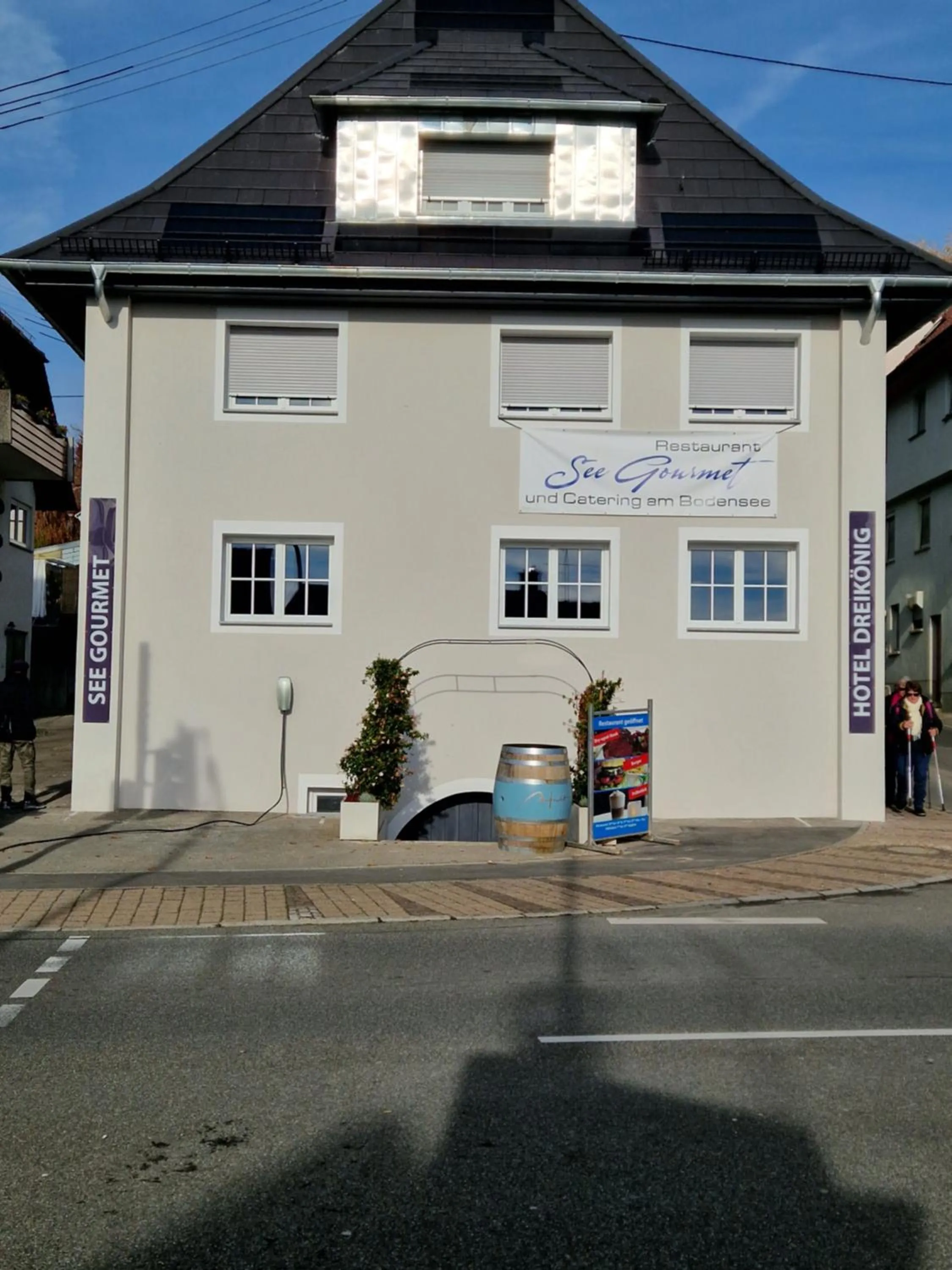 Property building in Hotel DreiKönig & Restaurant SeeGourmet