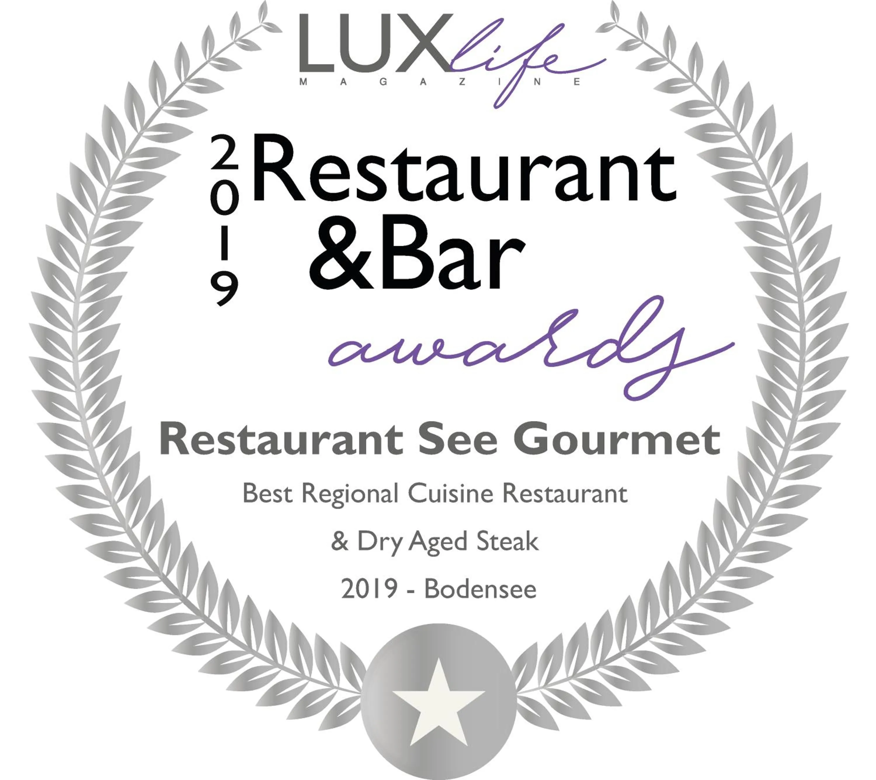 Certificate/Award in Hotel DreiKönig & Restaurant SeeGourmet