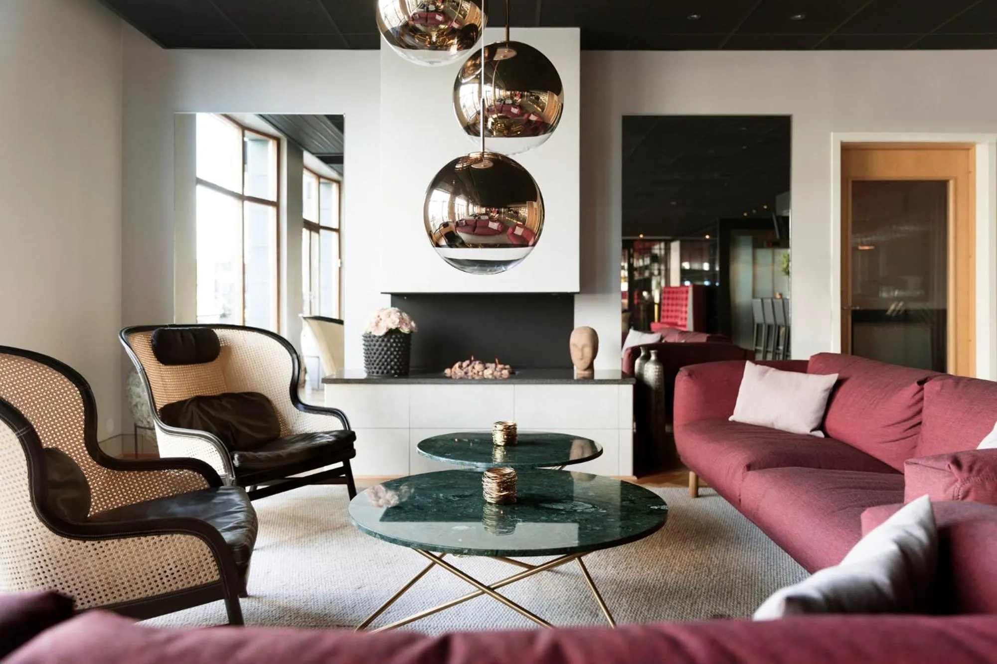 Lobby or reception in ProfilHotels Opera