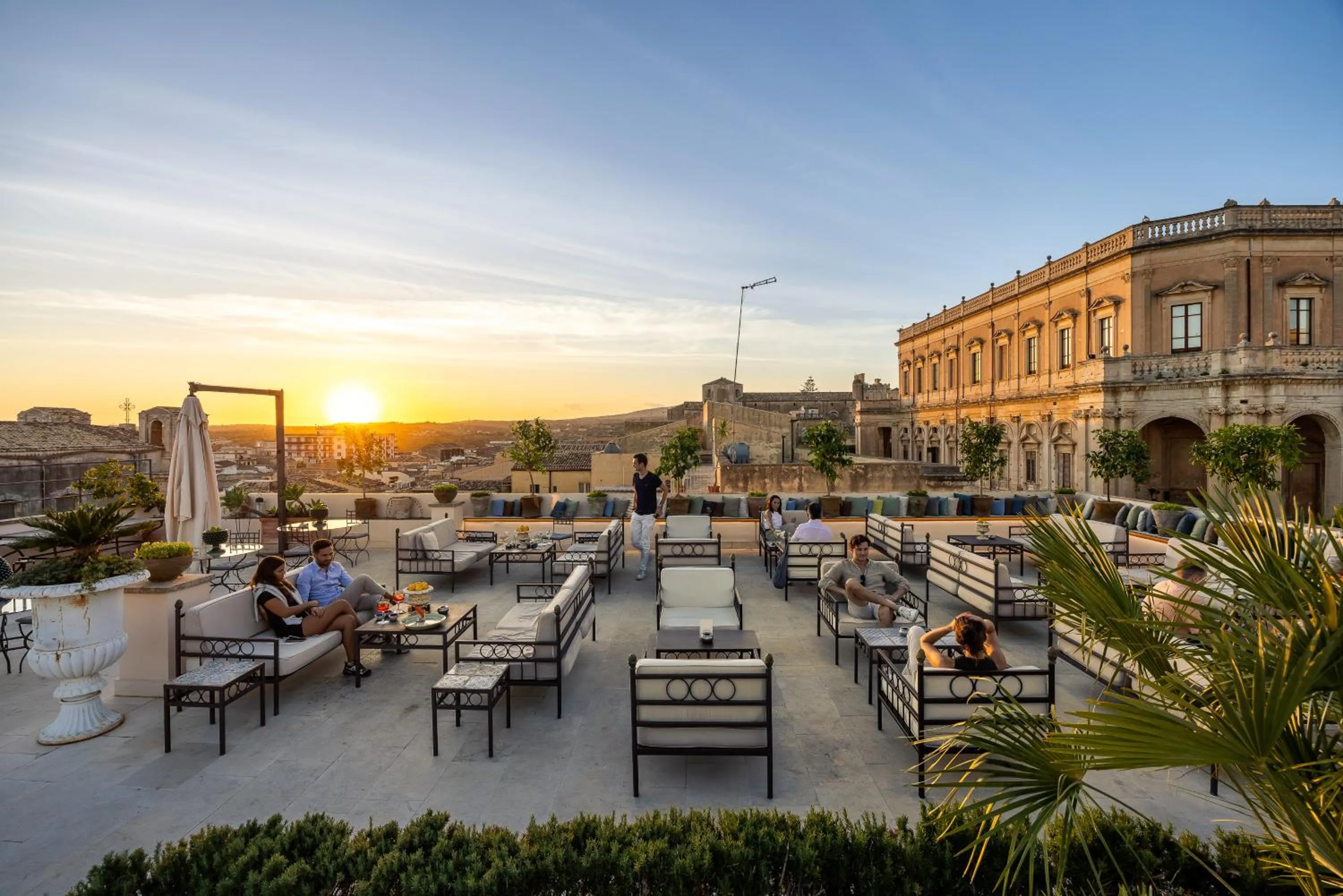 Bird's eye view in Gagliardi Boutique Hotel