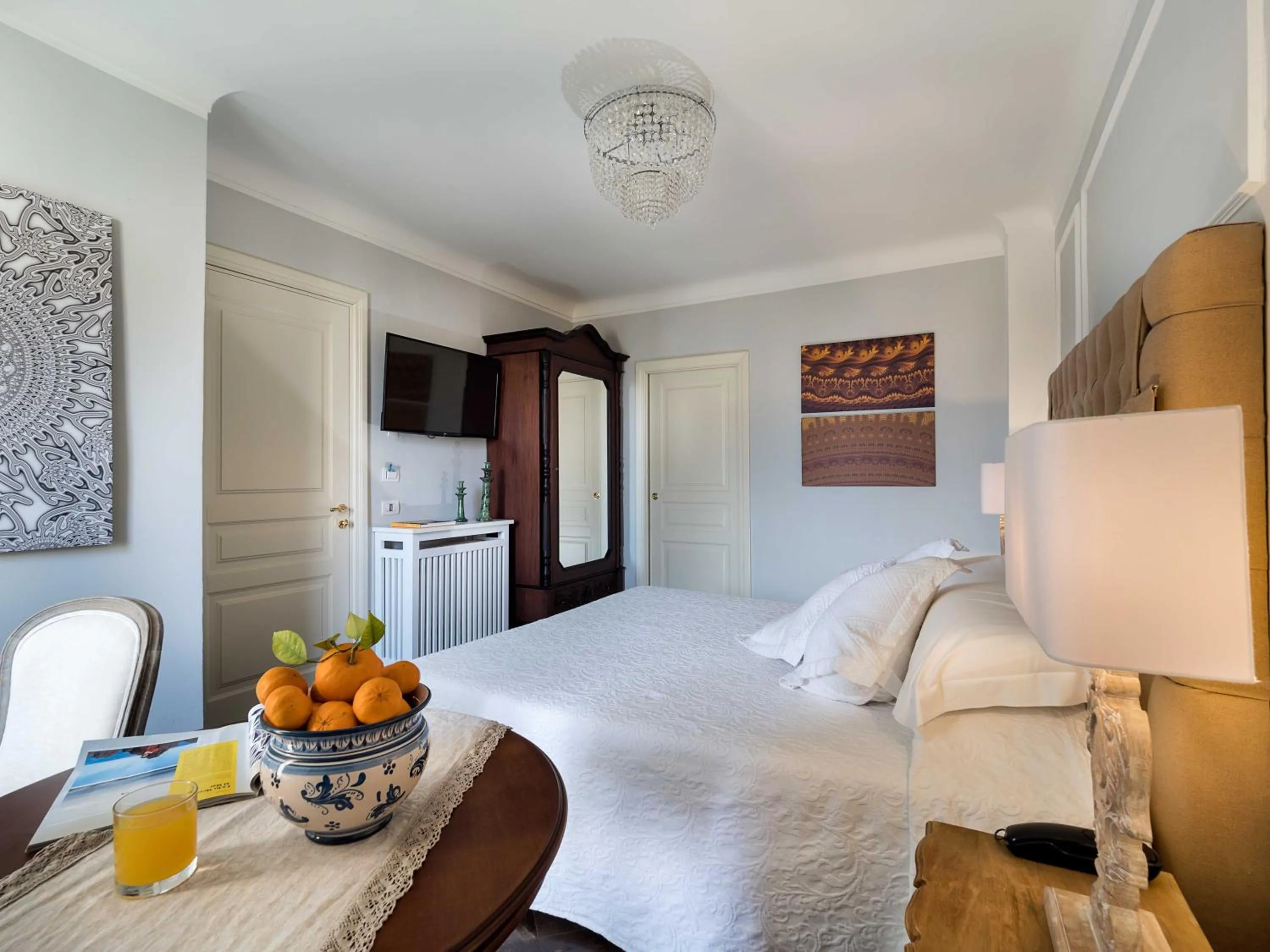 Bed in Gagliardi Boutique Hotel