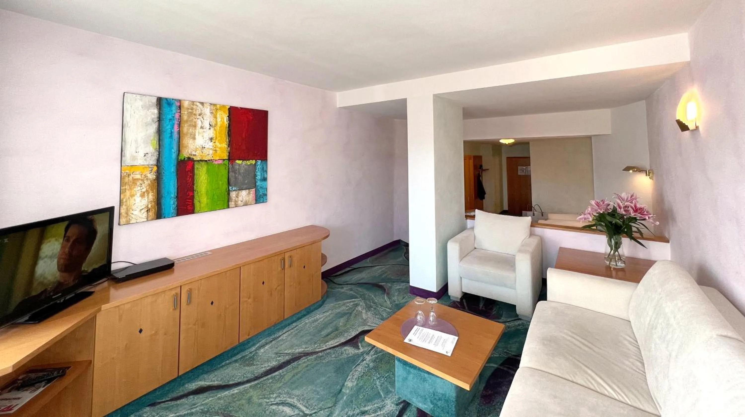 Living room in Hotel Am Hirschhorn - Wellness - Spa - and more