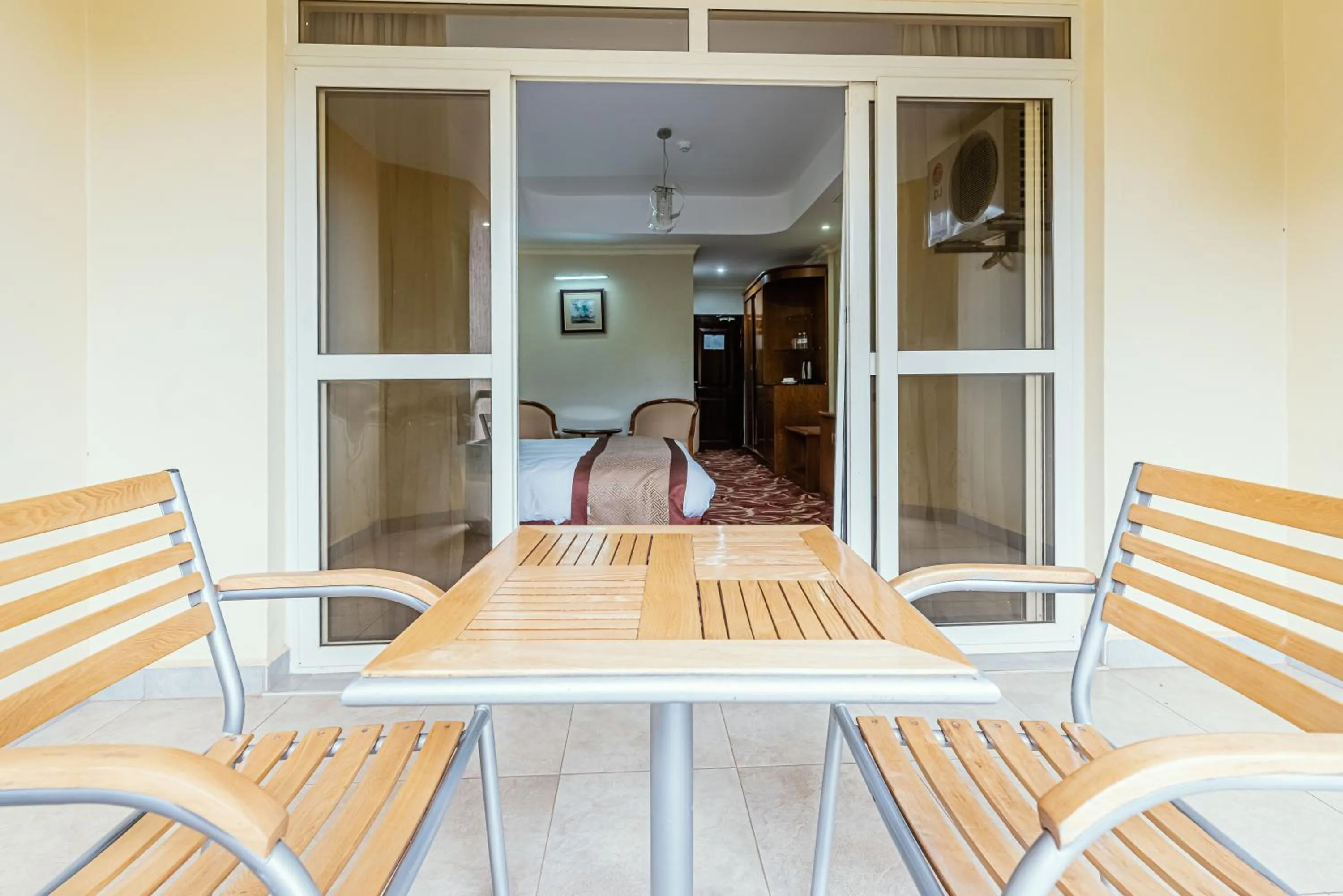 Seating area in Mbale Resort Hotel