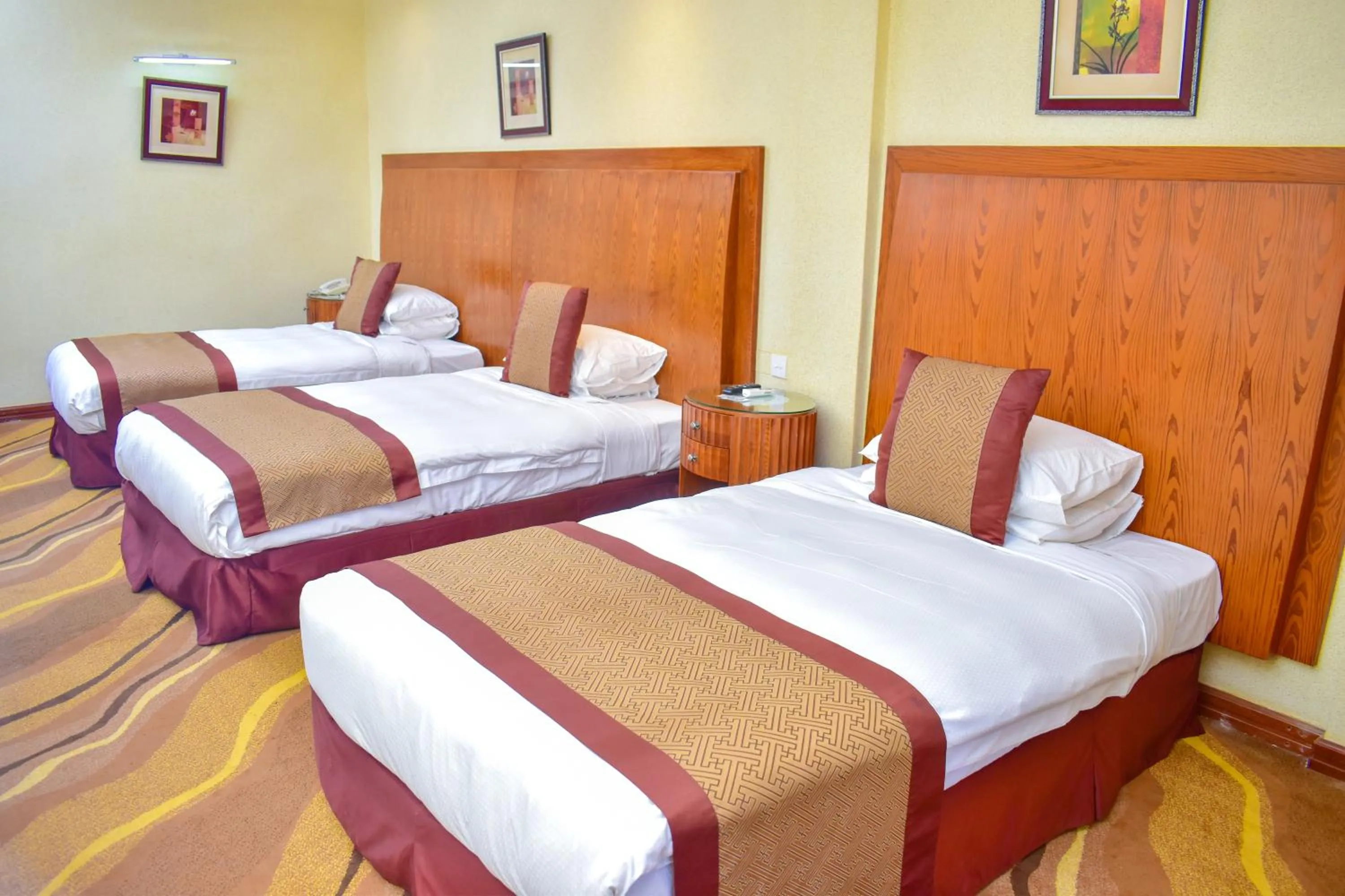Bed in Mbale Resort Hotel