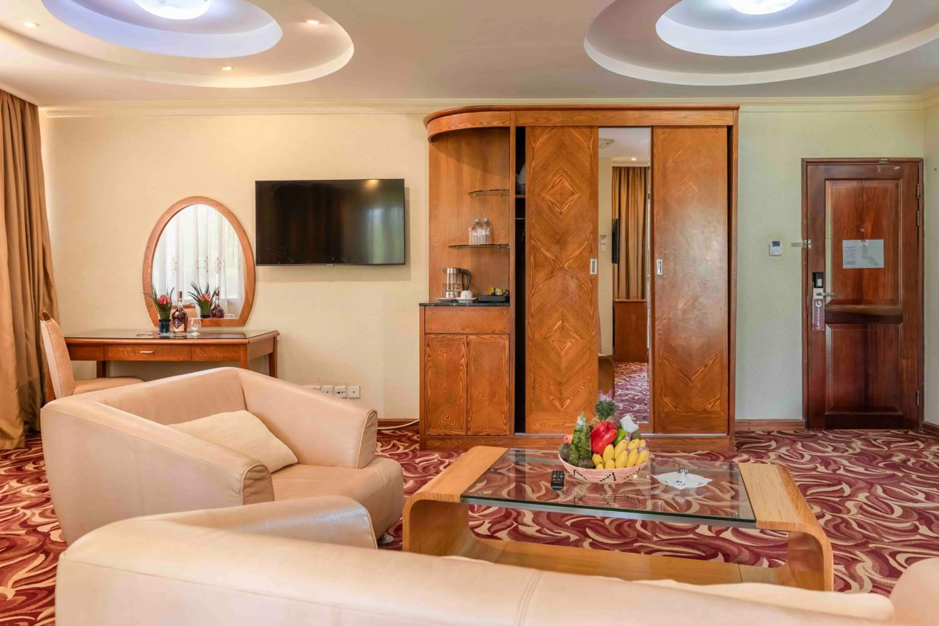 Seating area in Mbale Resort Hotel