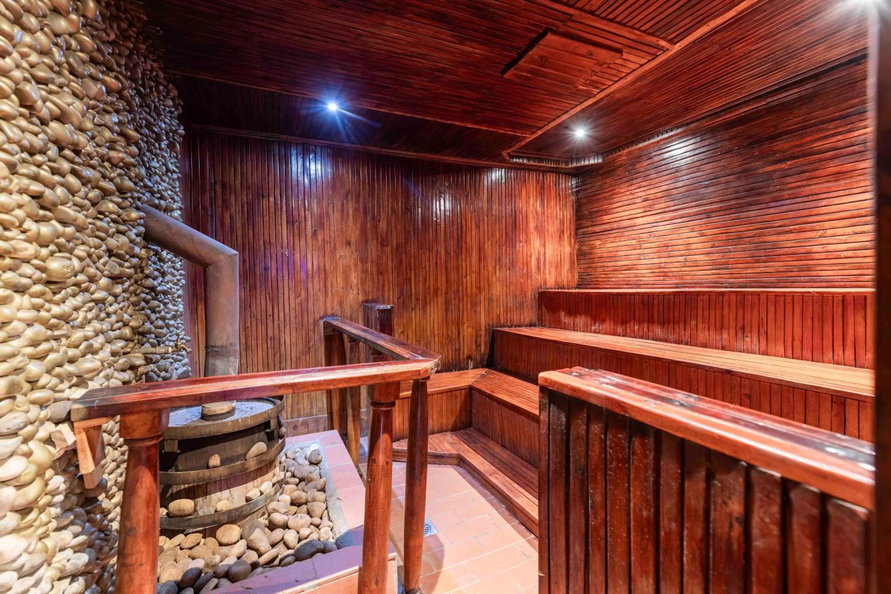 Sauna in Mbale Resort Hotel
