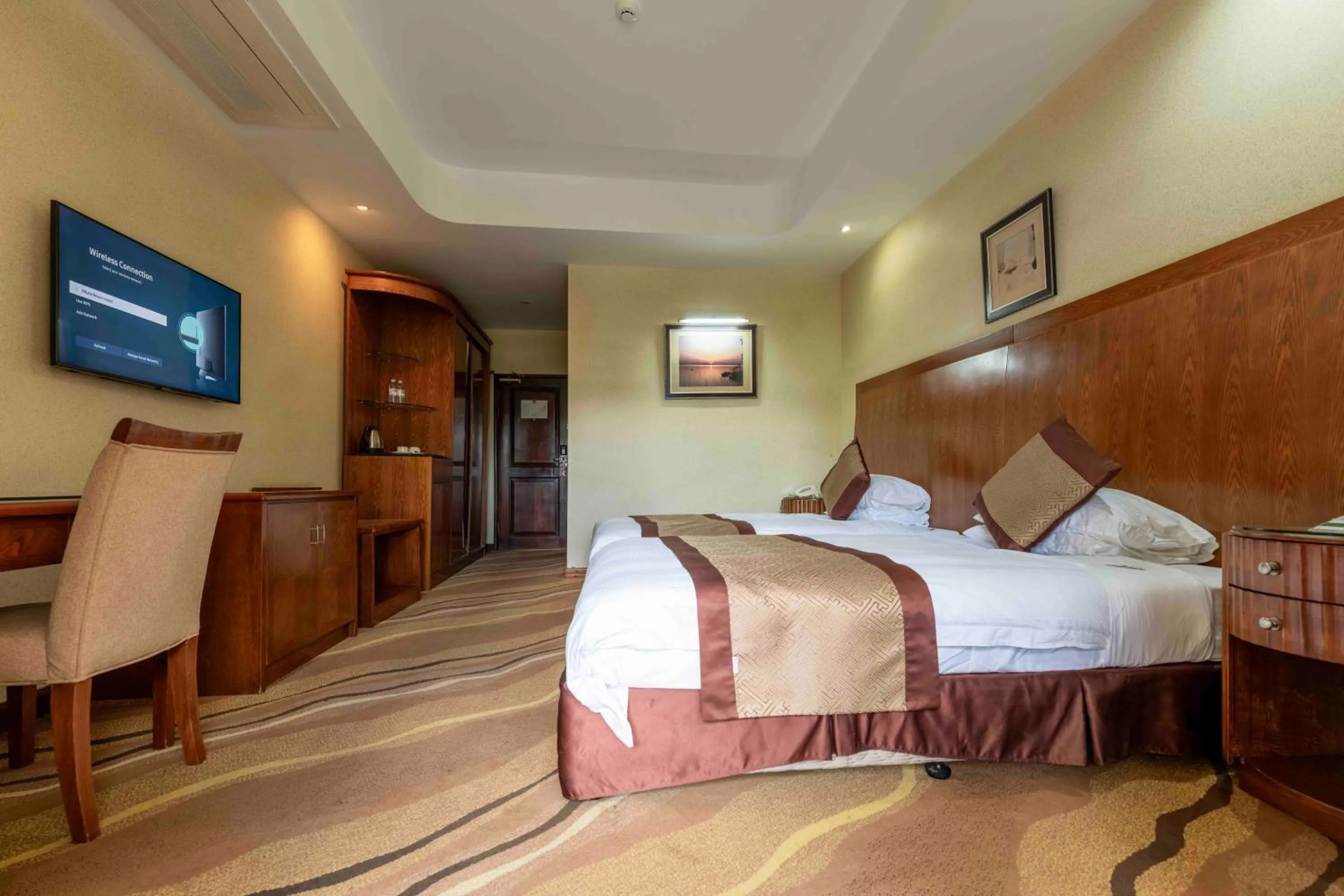 Photo of the whole room, Bed in Mbale Resort Hotel