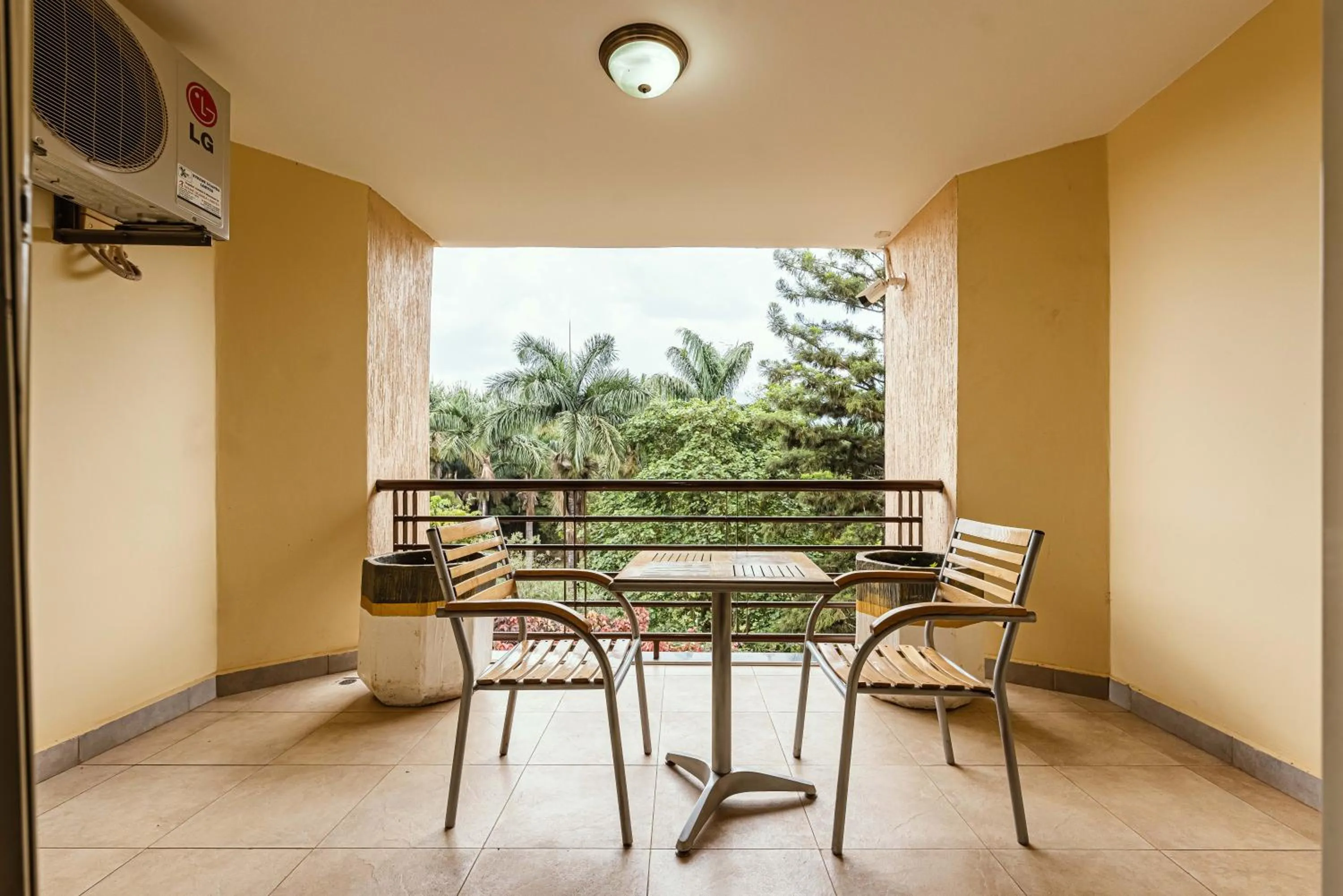 Balcony/Terrace in Mbale Resort Hotel