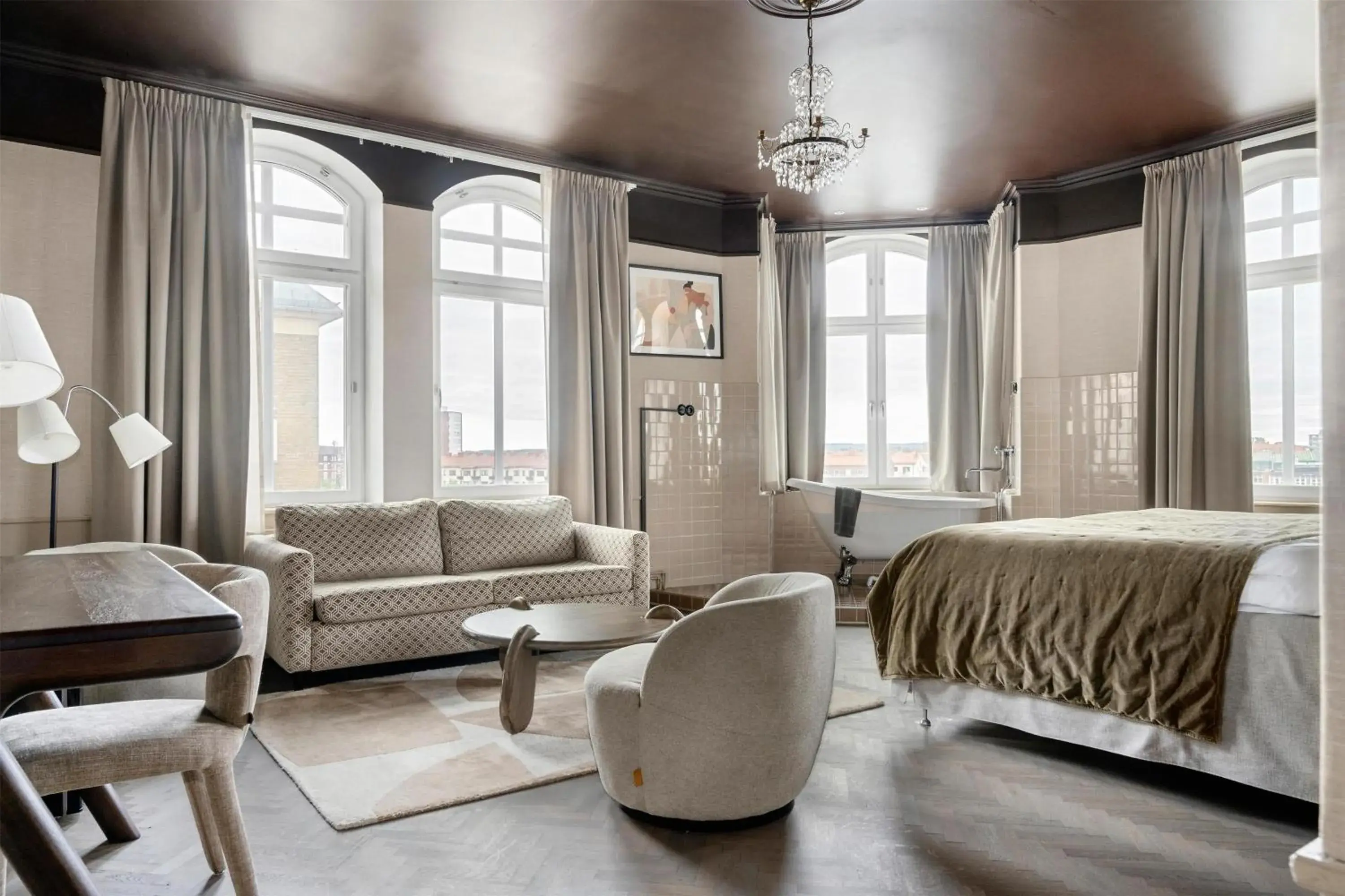 Junior Corner Twin Suite with Sofa Bed in Grand Halmstad, WorldHotels Crafted Junior Corner Twin Suite with Sofa Bed in Grand Halmstad, WorldHotels Crafted