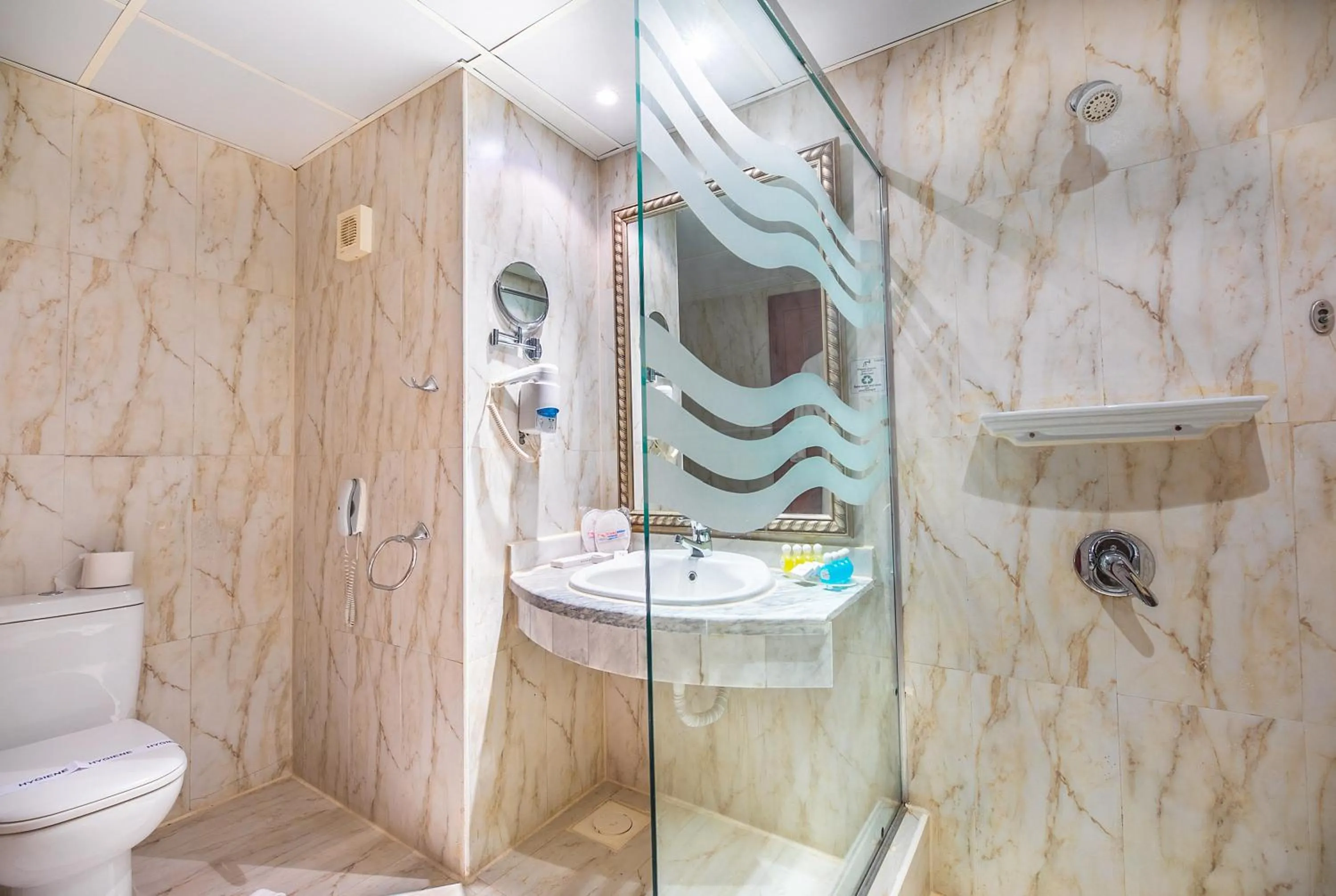 Bathroom in Titanic Palace Families and couples only