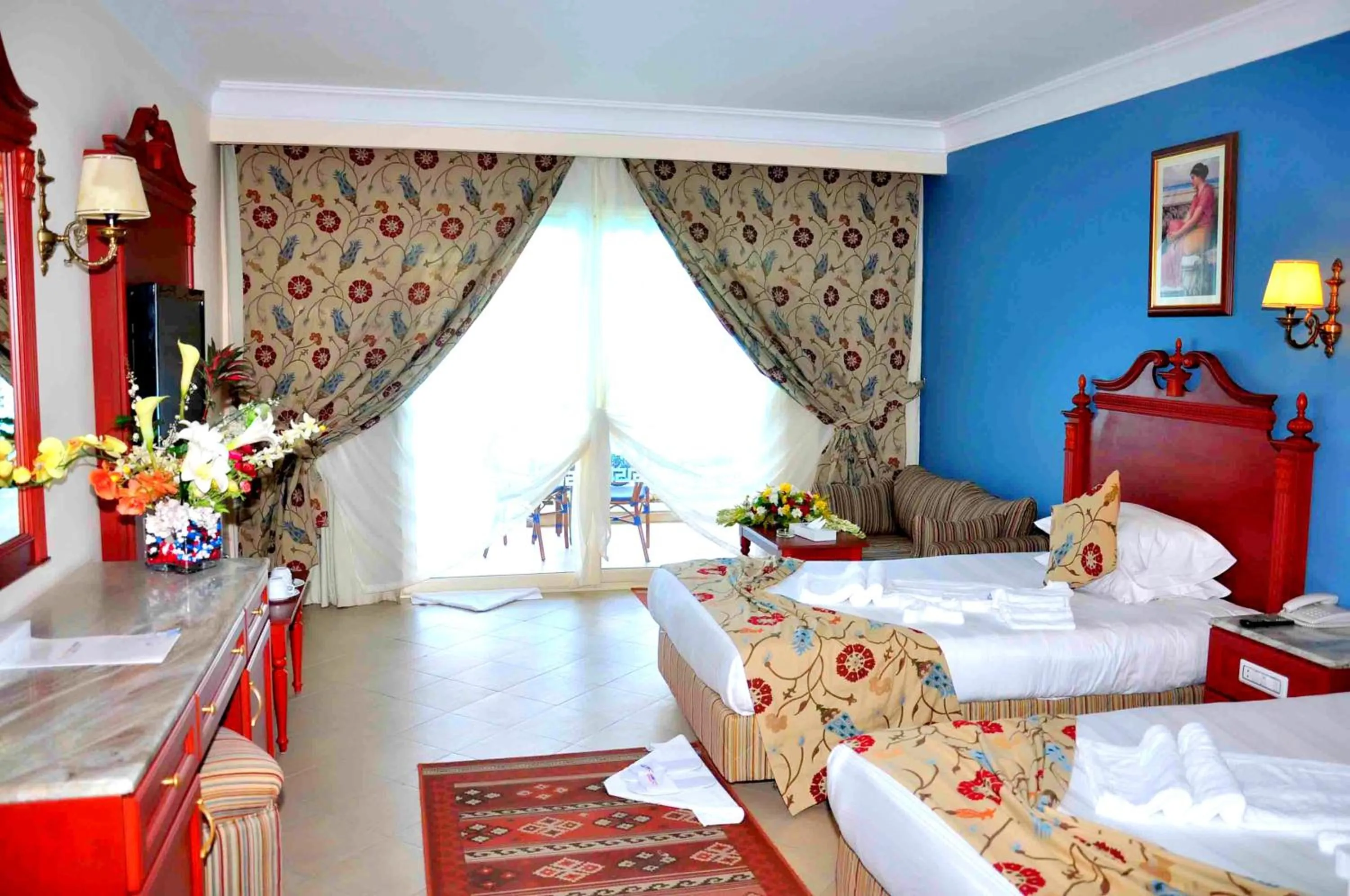 Property building, Bed in Titanic Palace Families and couples only