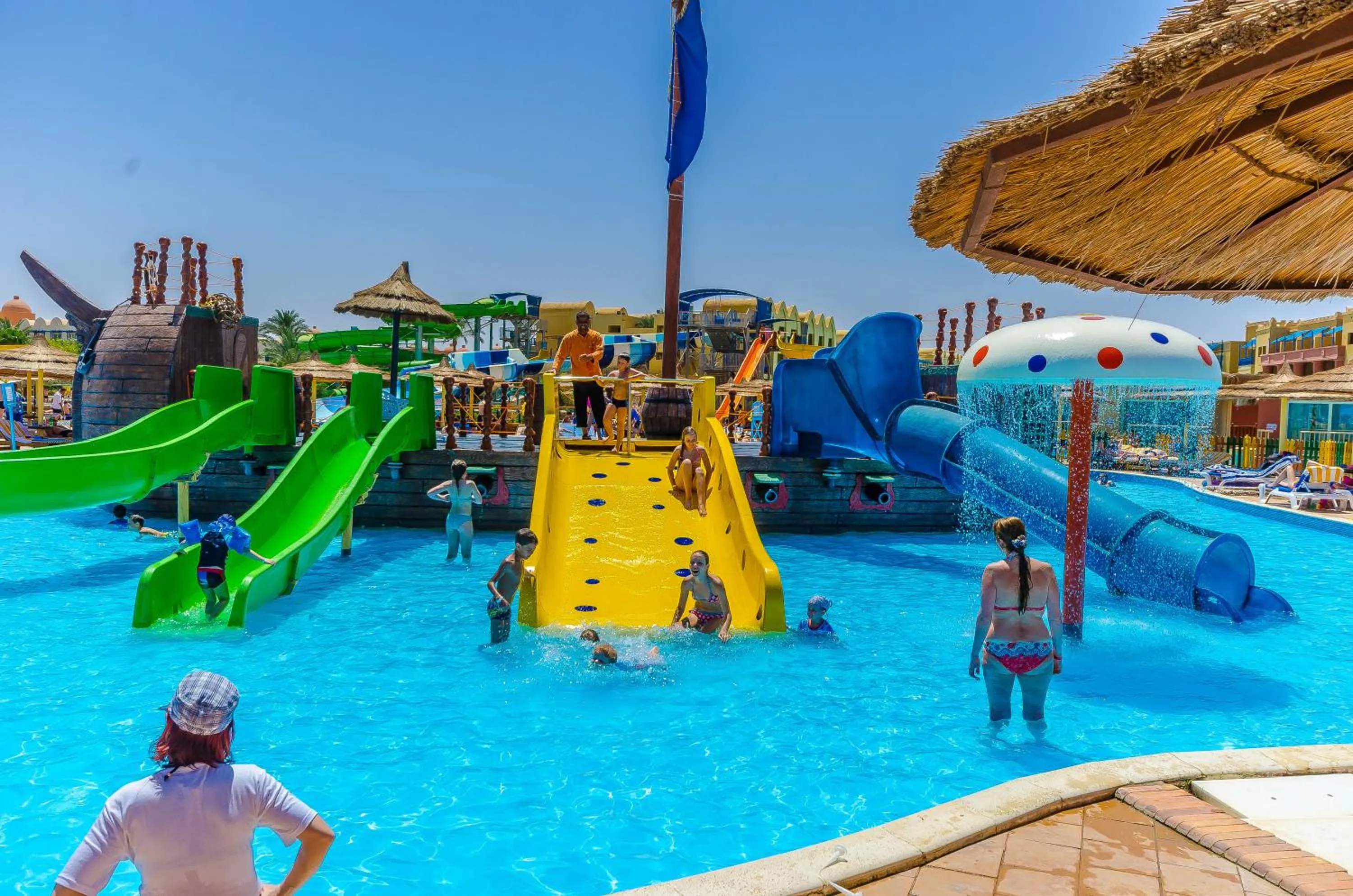 Aqua park in Titanic Beach - Families and Couples only