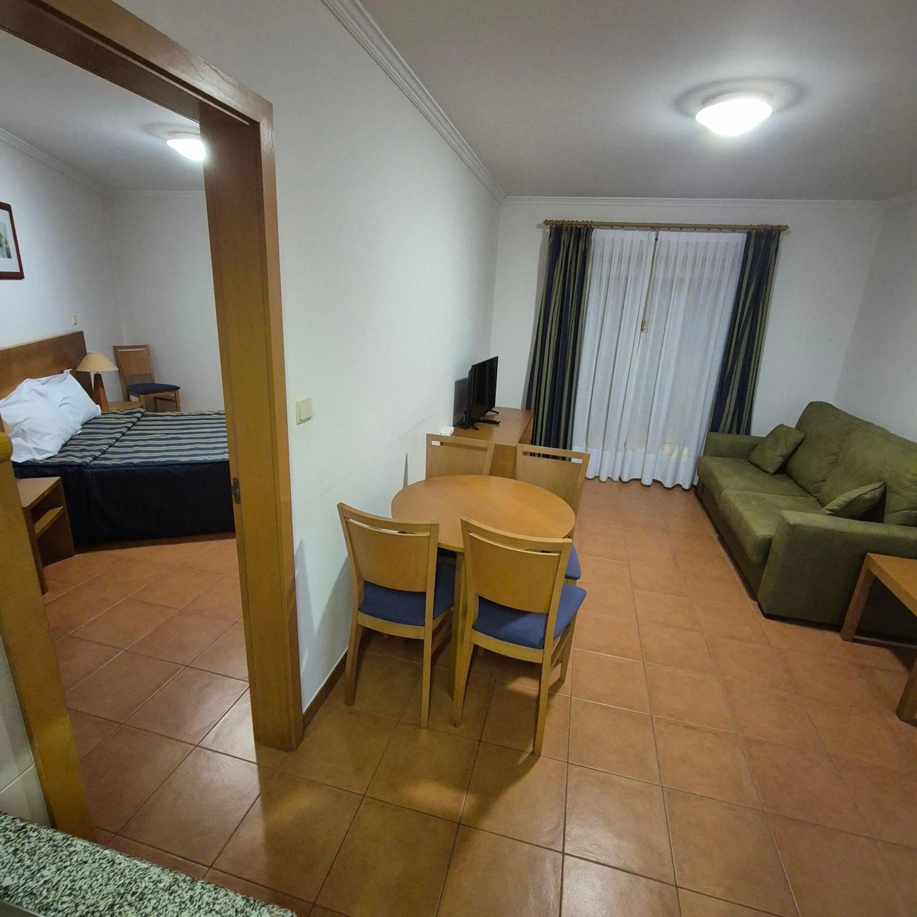 Bed in Apartamentos Turísticos Vila Praia