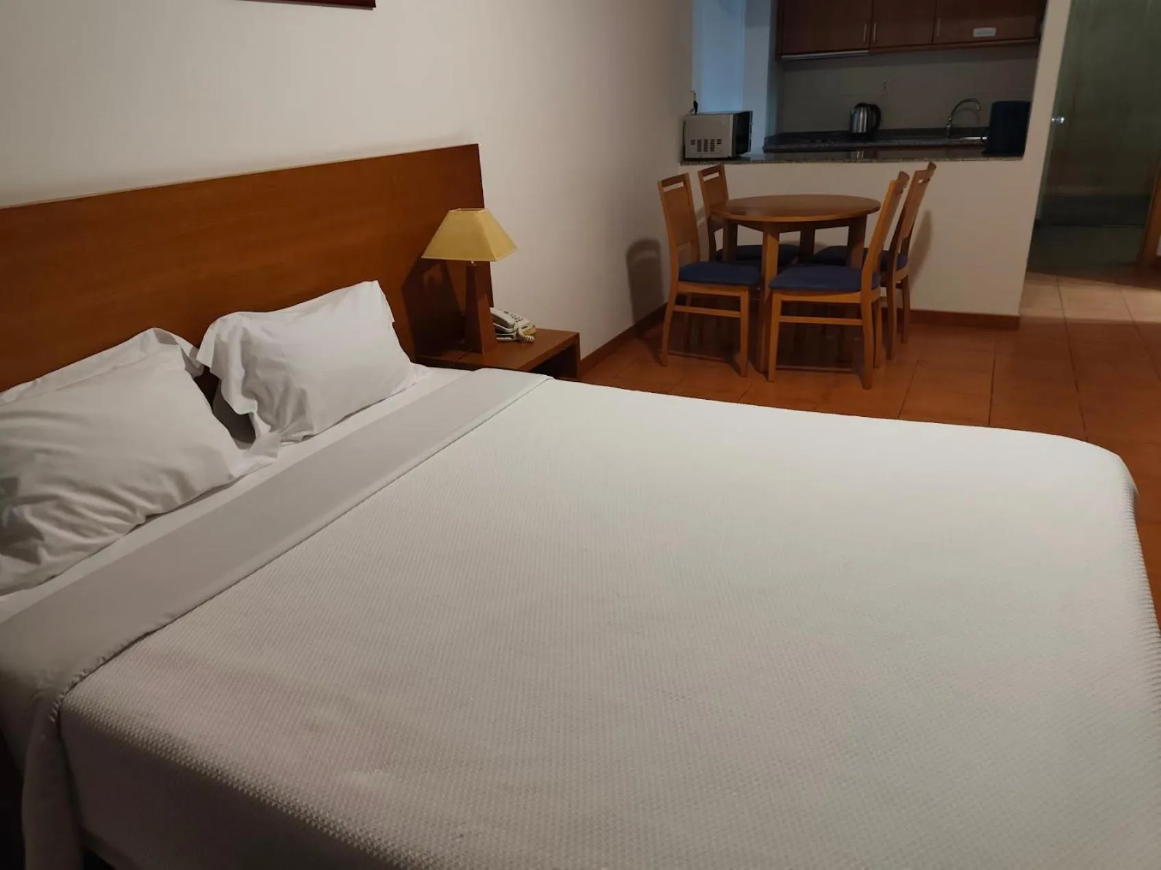 Bed in Apartamentos Turísticos Vila Praia