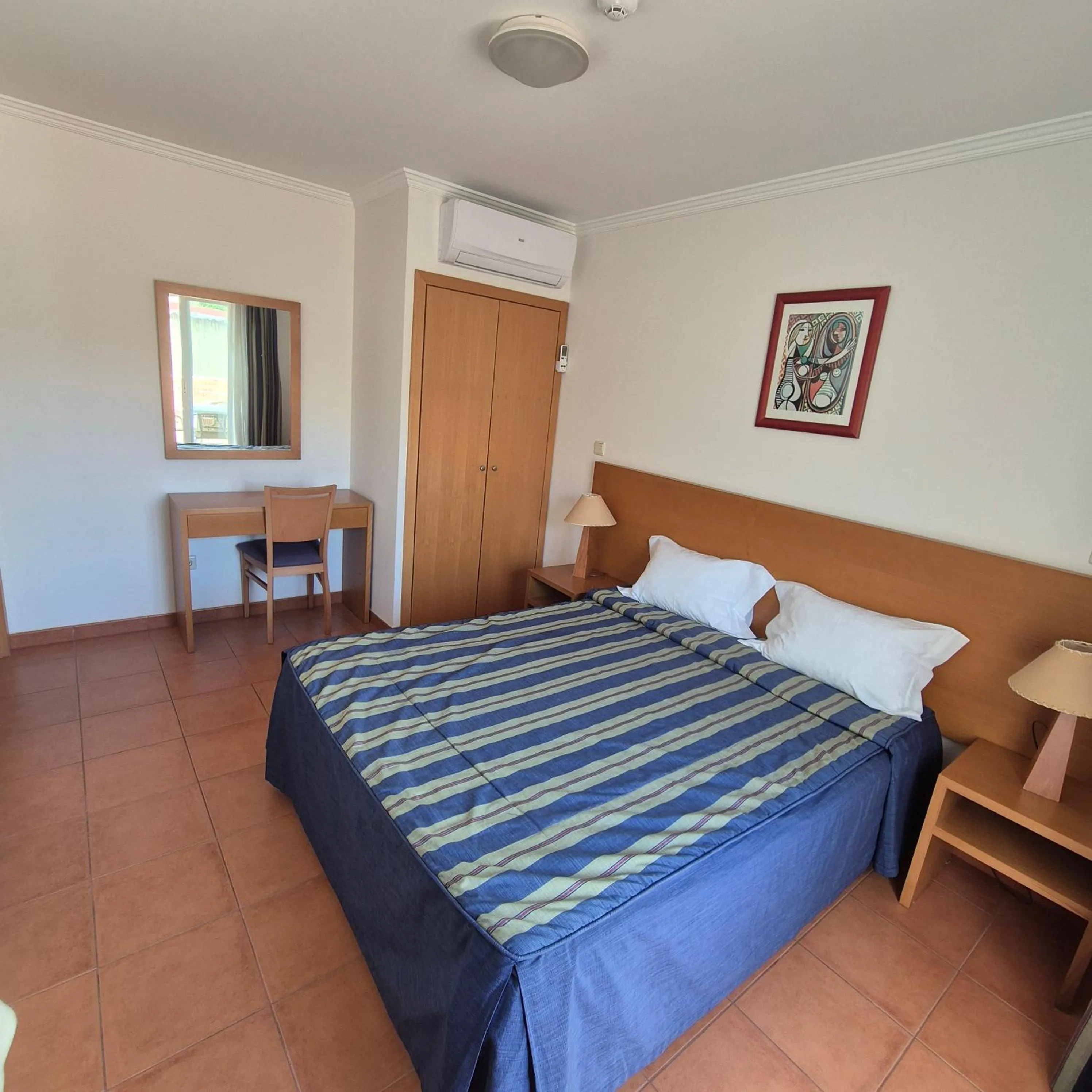 Bed in Apartamentos Turísticos Vila Praia