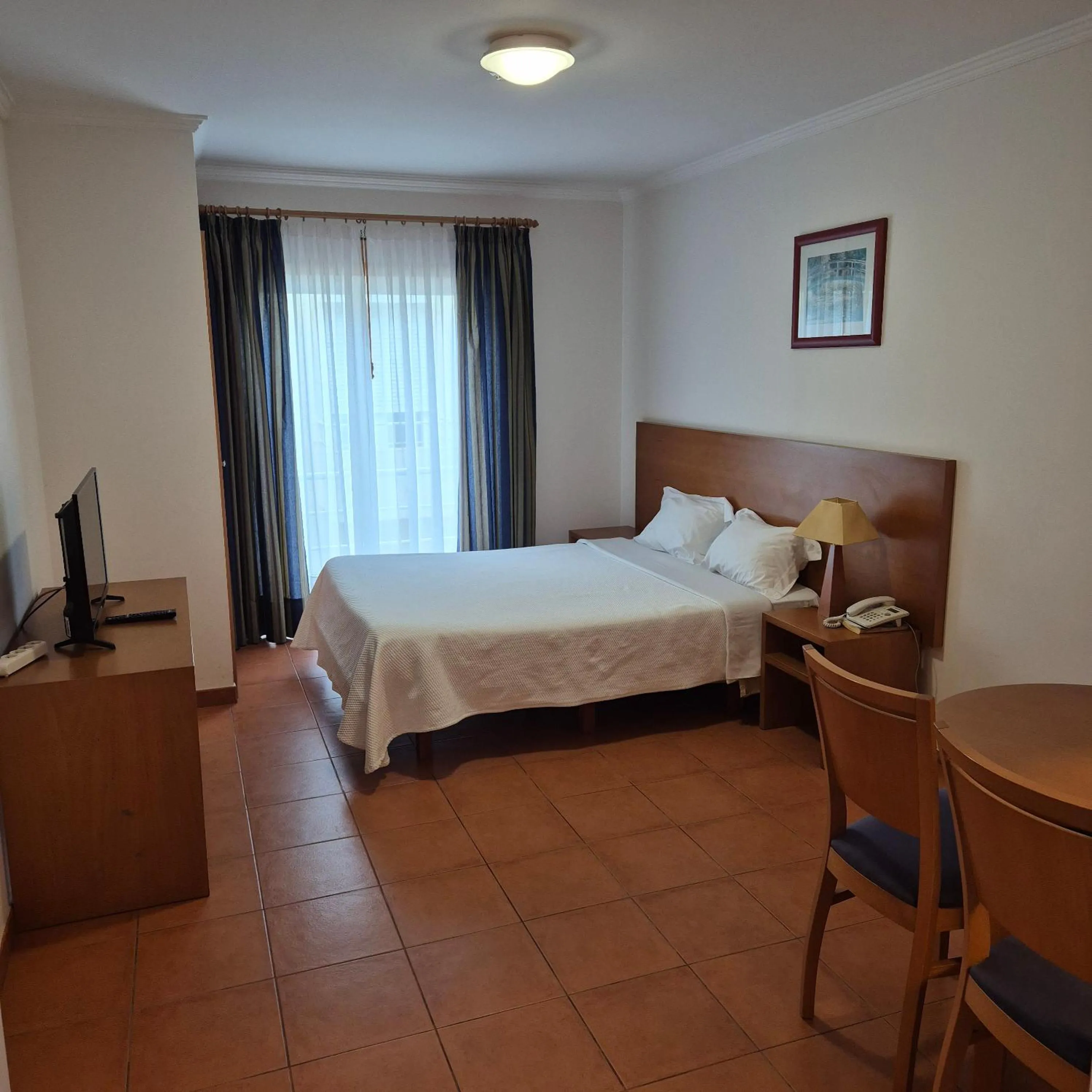 Bed in Apartamentos Turísticos Vila Praia