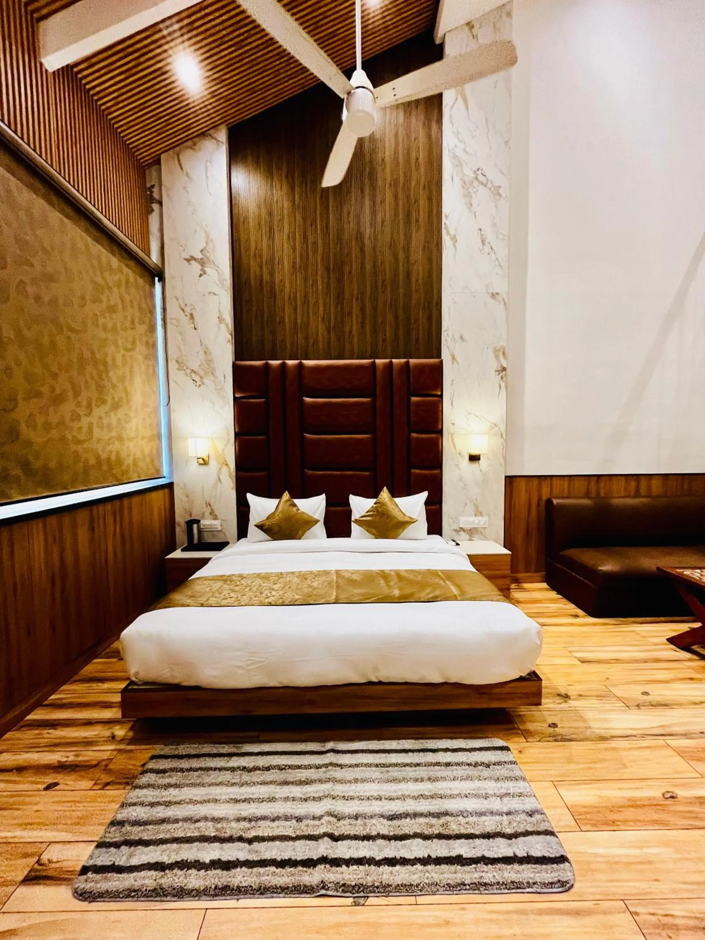 Bed in Hotel The Onix