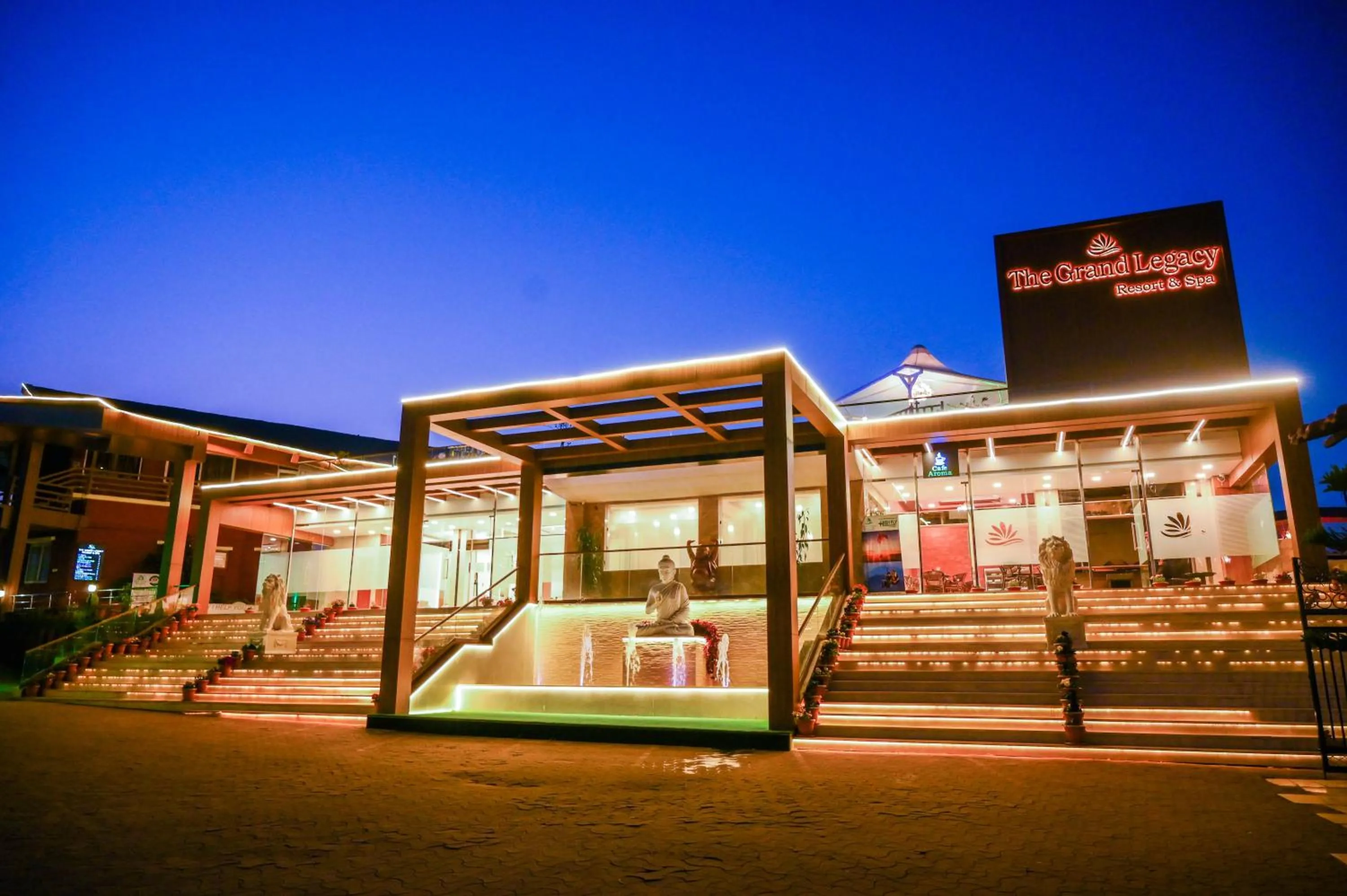 Property building in The Grand Legacy Resort & Spa - TGL - Pure Vegetarian Mahabaleshwar