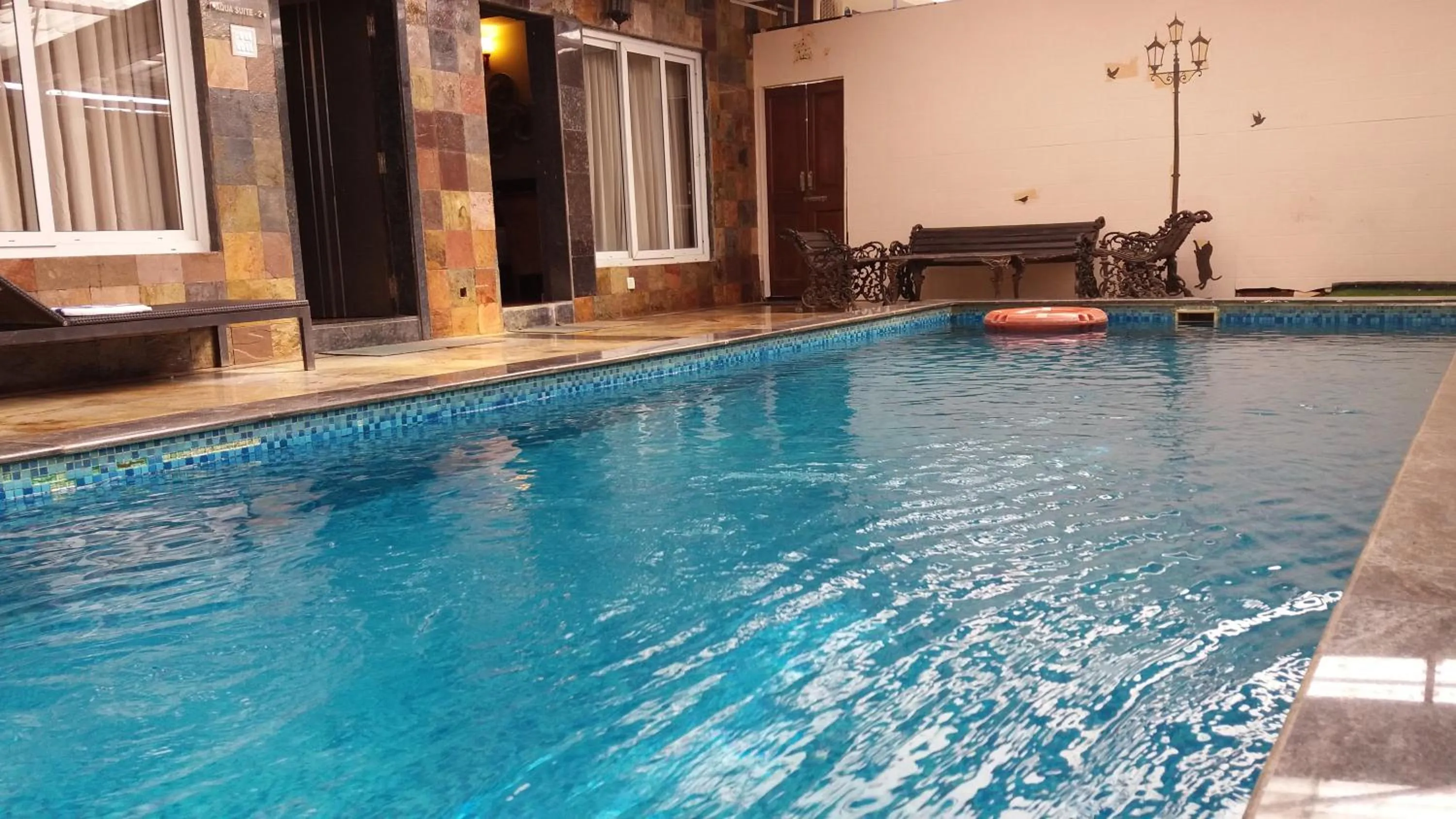 Pool view in The Grand Legacy Resort & Spa - TGL - Pure Vegetarian Mahabaleshwar