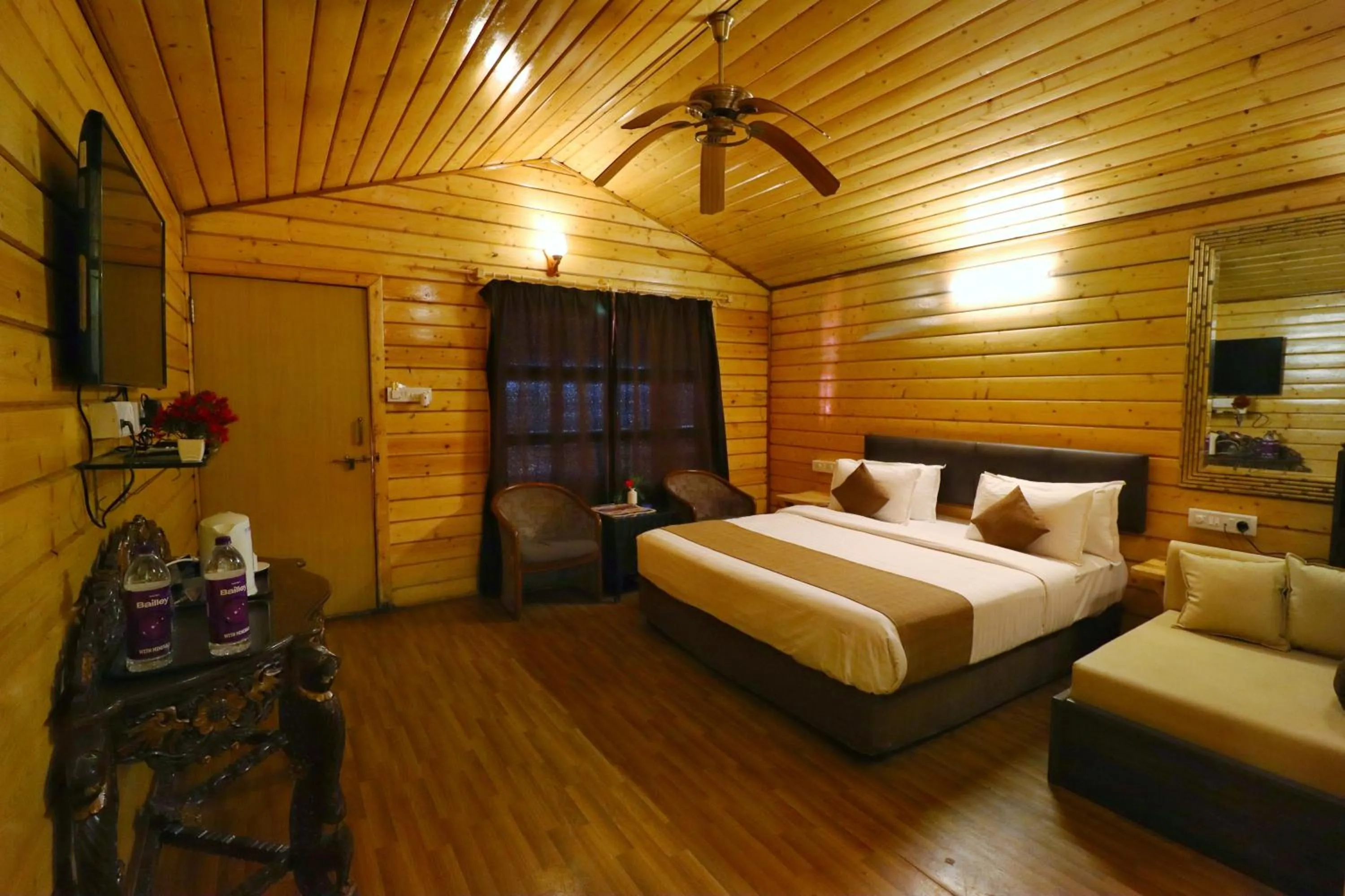 Bedroom, Bed in The Grand Legacy Resort & Spa - TGL - Pure Vegetarian Mahabaleshwar