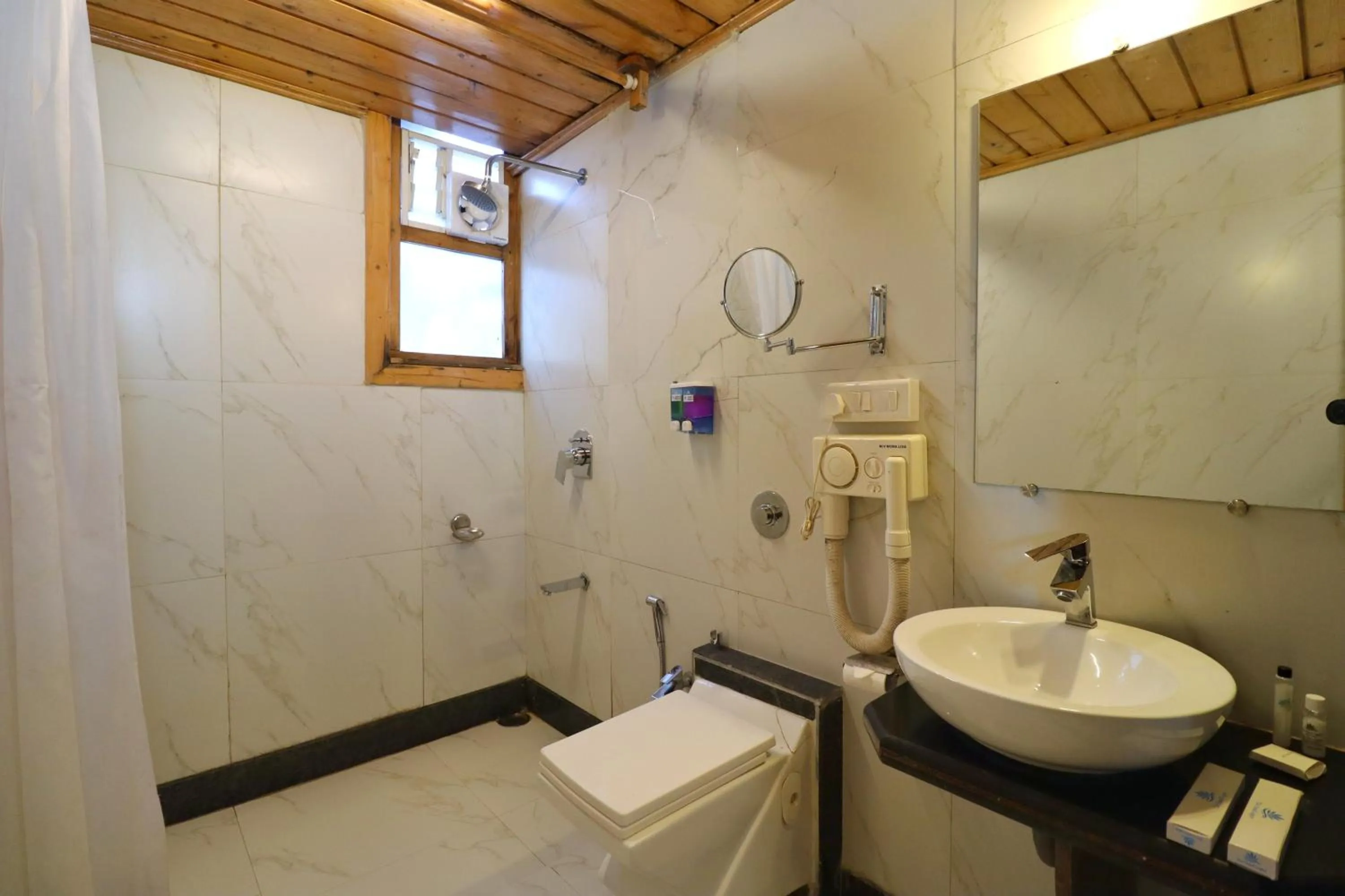 Bathroom in The Grand Legacy Resort & Spa - TGL - Pure Vegetarian Mahabaleshwar
