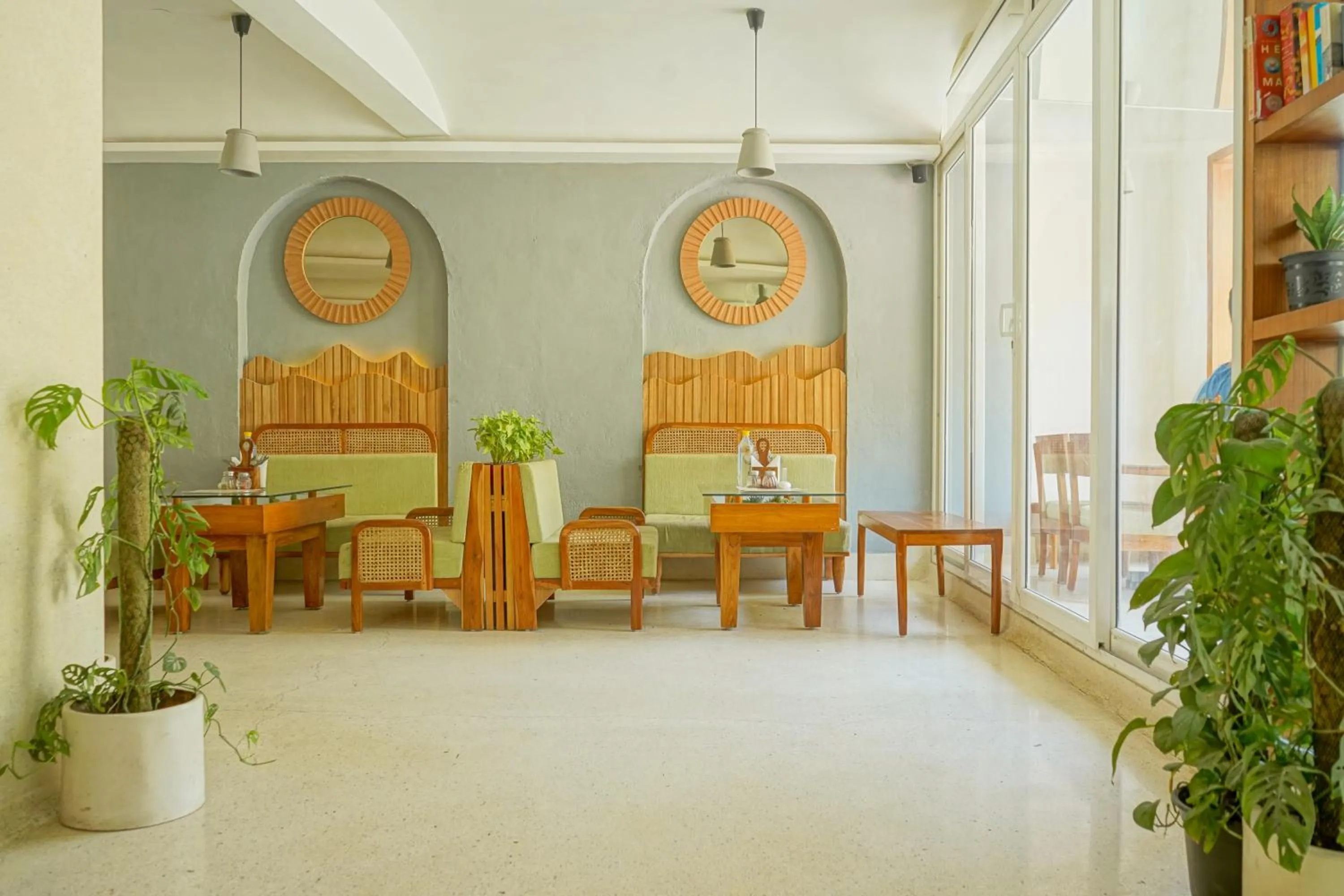 Restaurant/places to eat in Hotel Ishan - A Ganges Riverside Retreat by Salvus