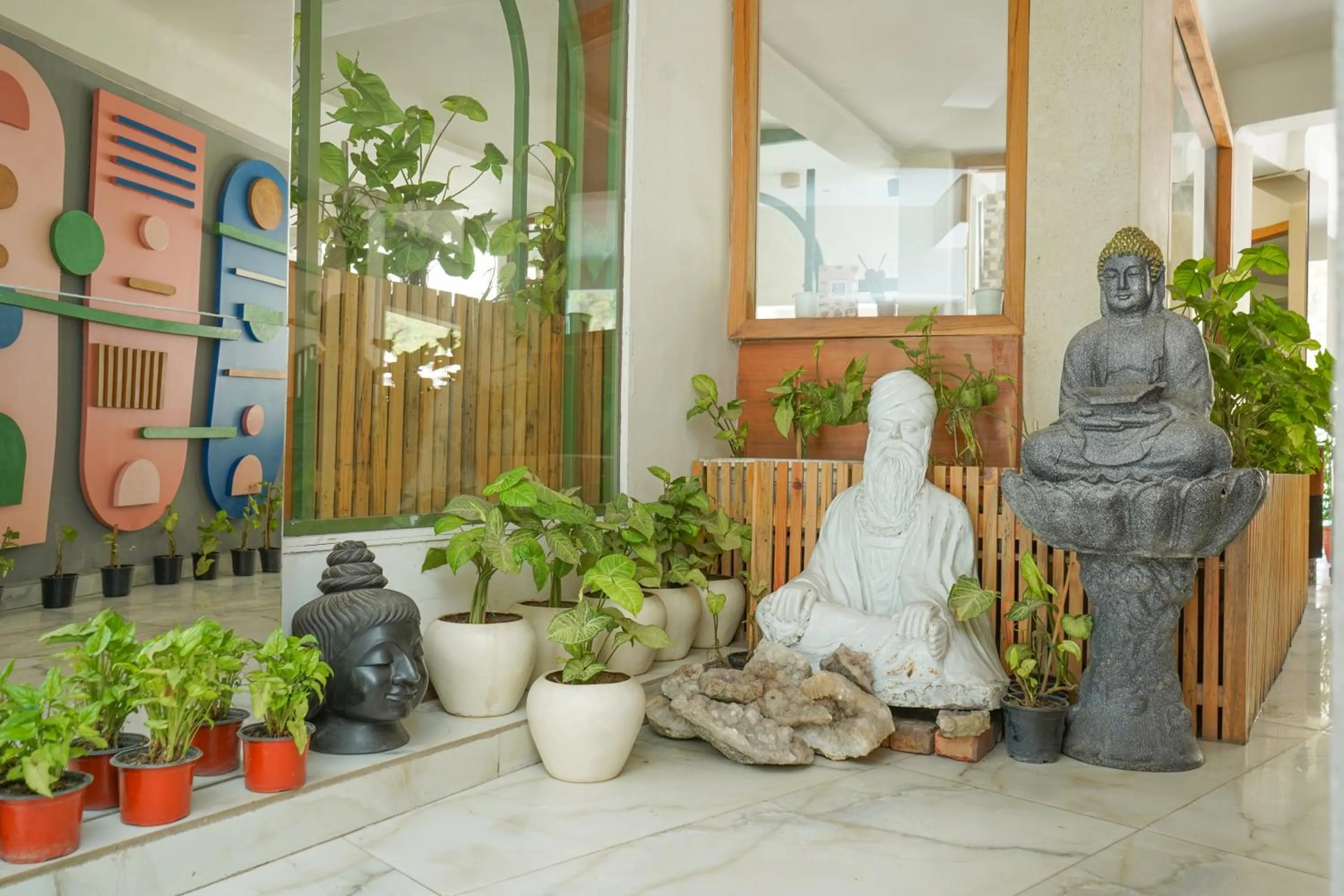 Lobby or reception in Hotel Ishan - A Ganges Riverside Retreat by Salvus