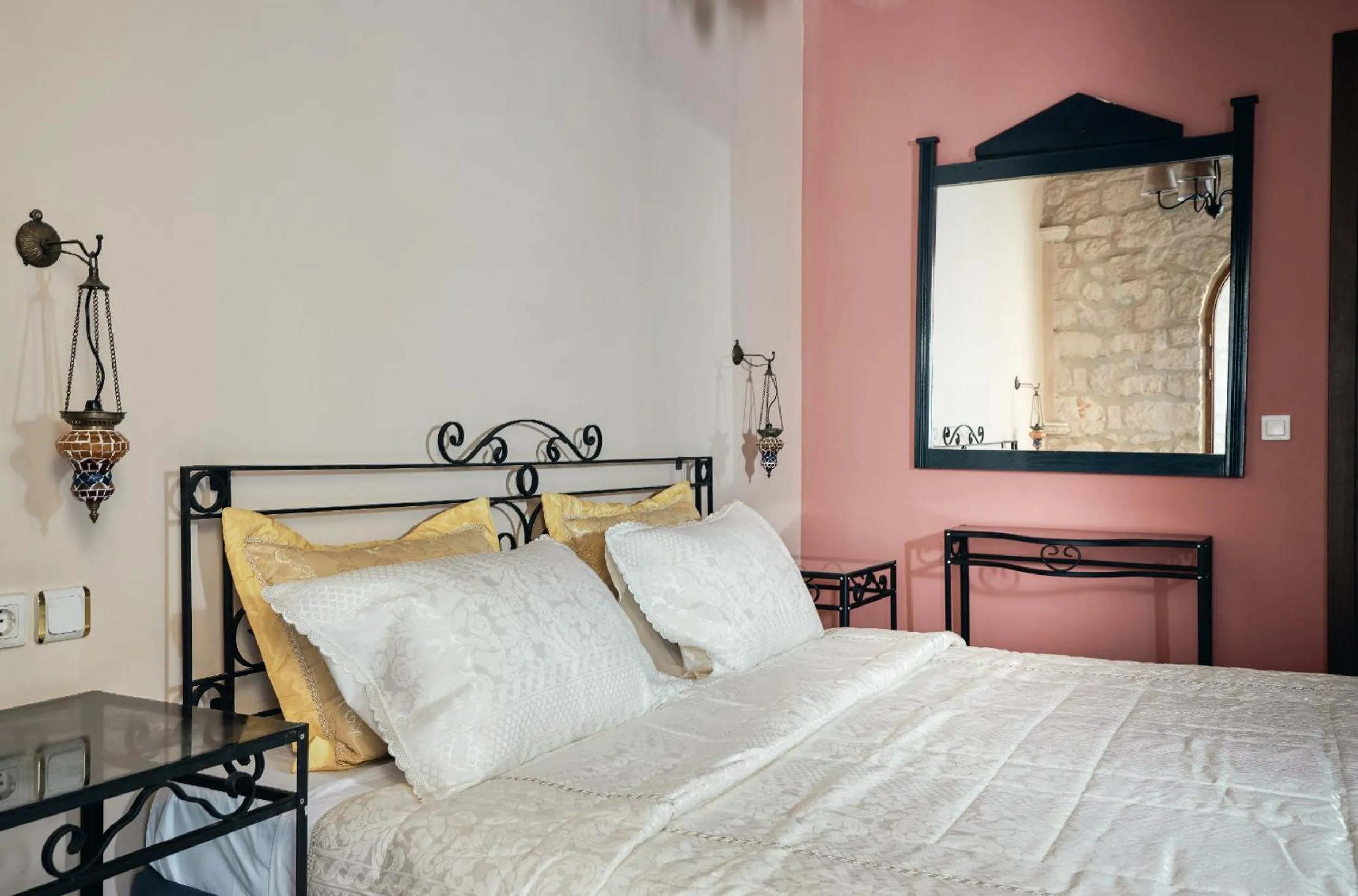 Bed in Diamond Suites