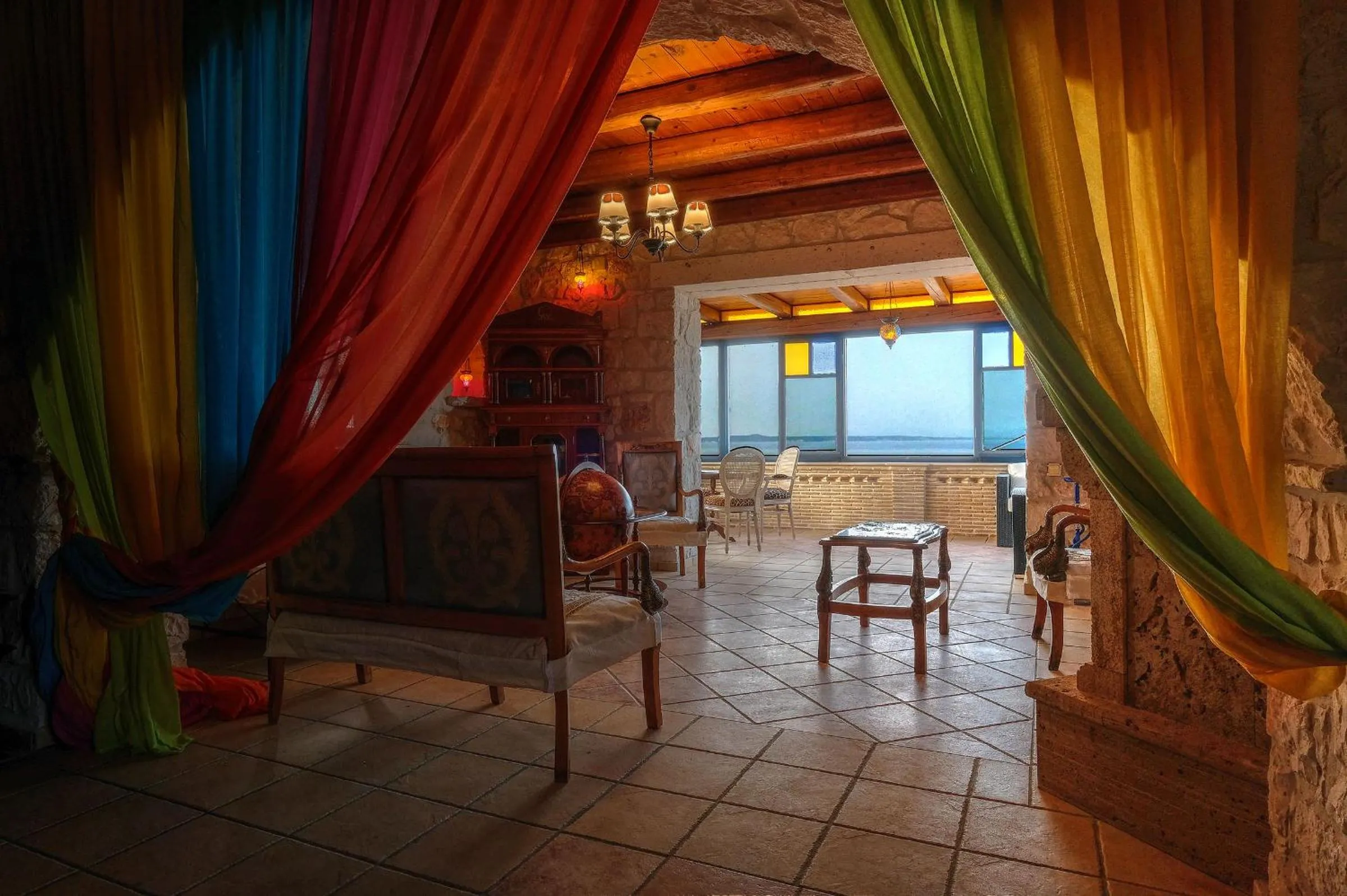 Living room in Diamond Suites