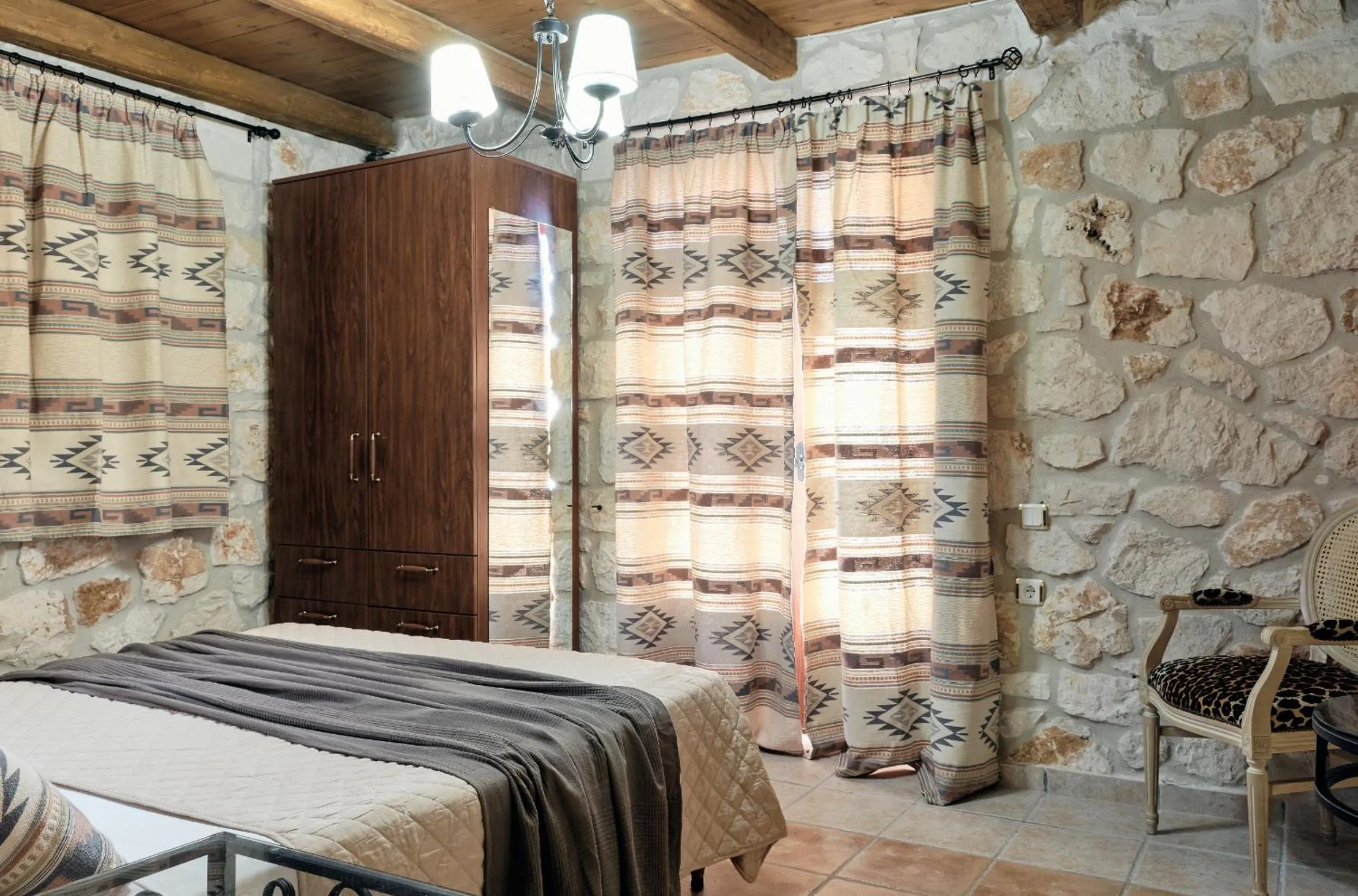 Bed in Diamond Suites