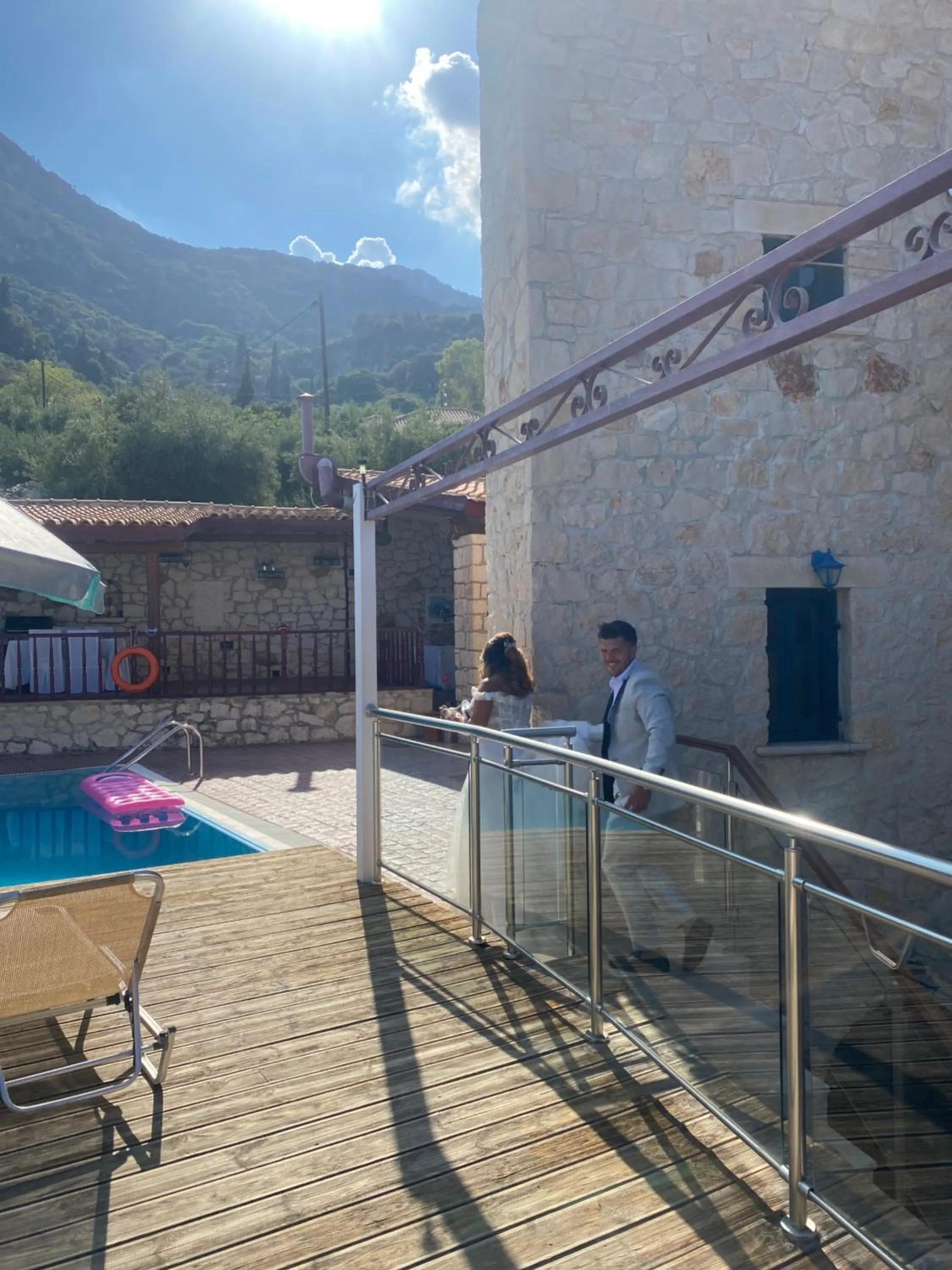 Swimming pool in Diamond Suites