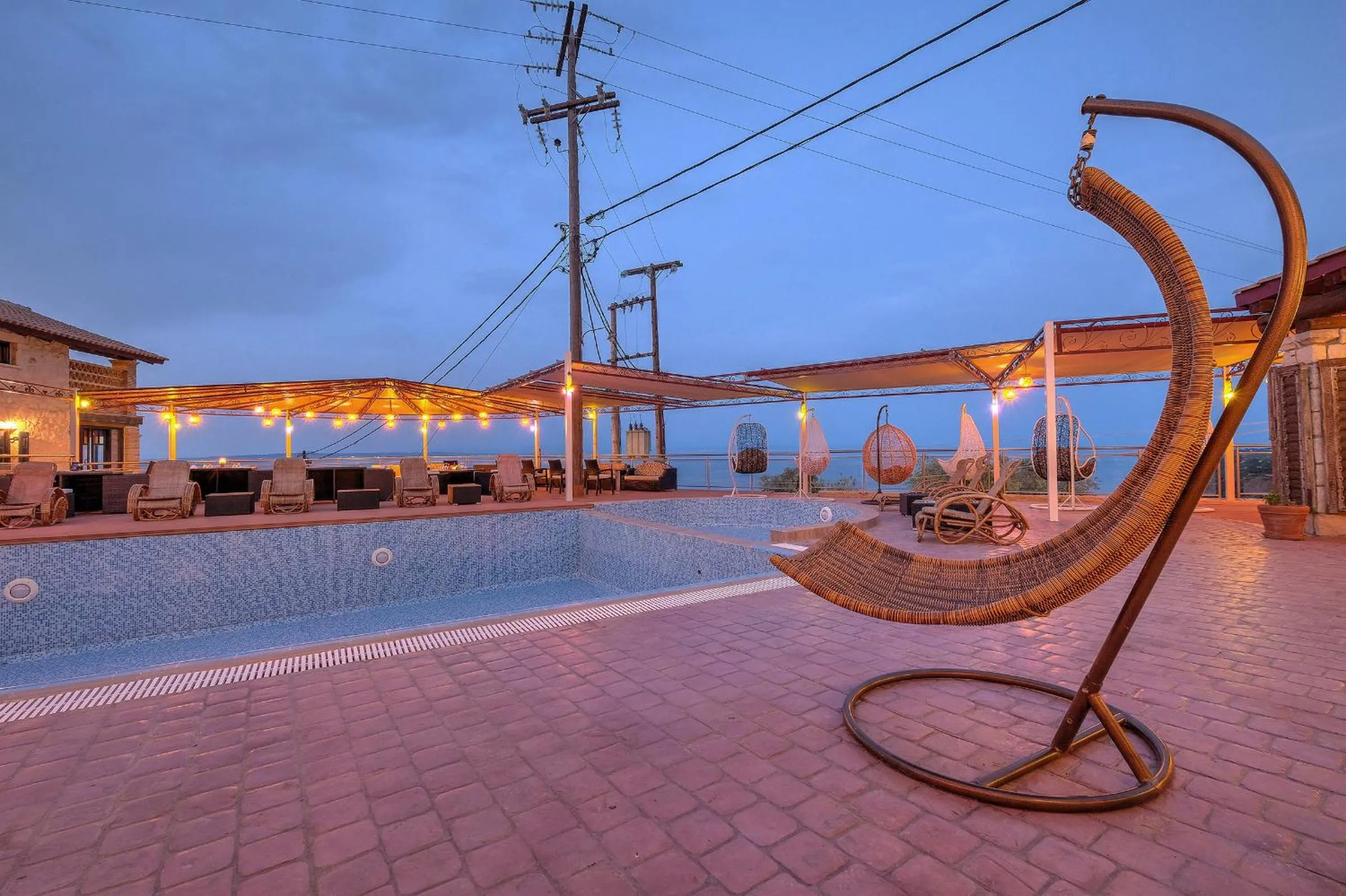 Swimming pool in Diamond Suites